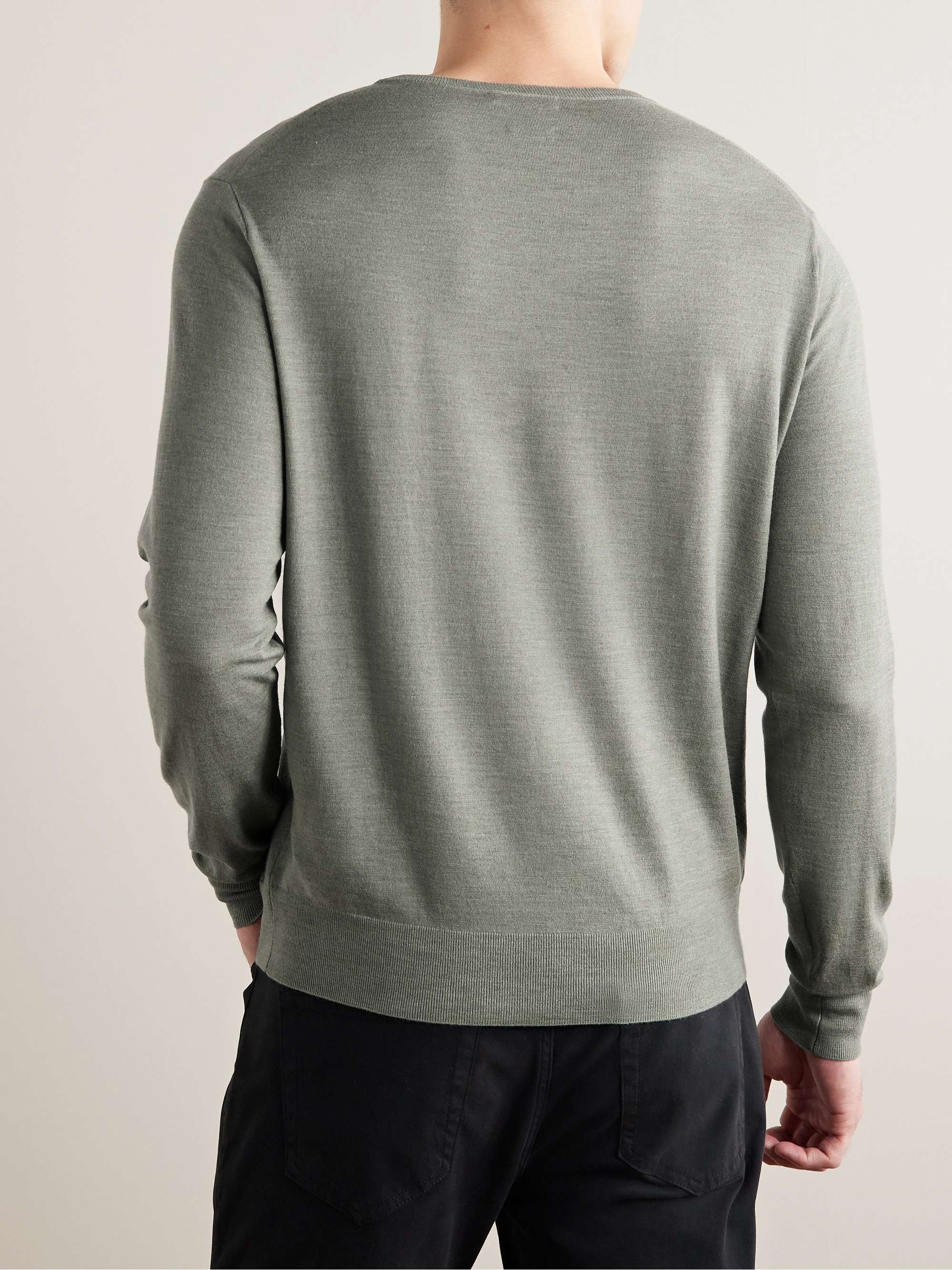 PETER MILLAR Excursionist Flex Merino Wool-Blend Sweater