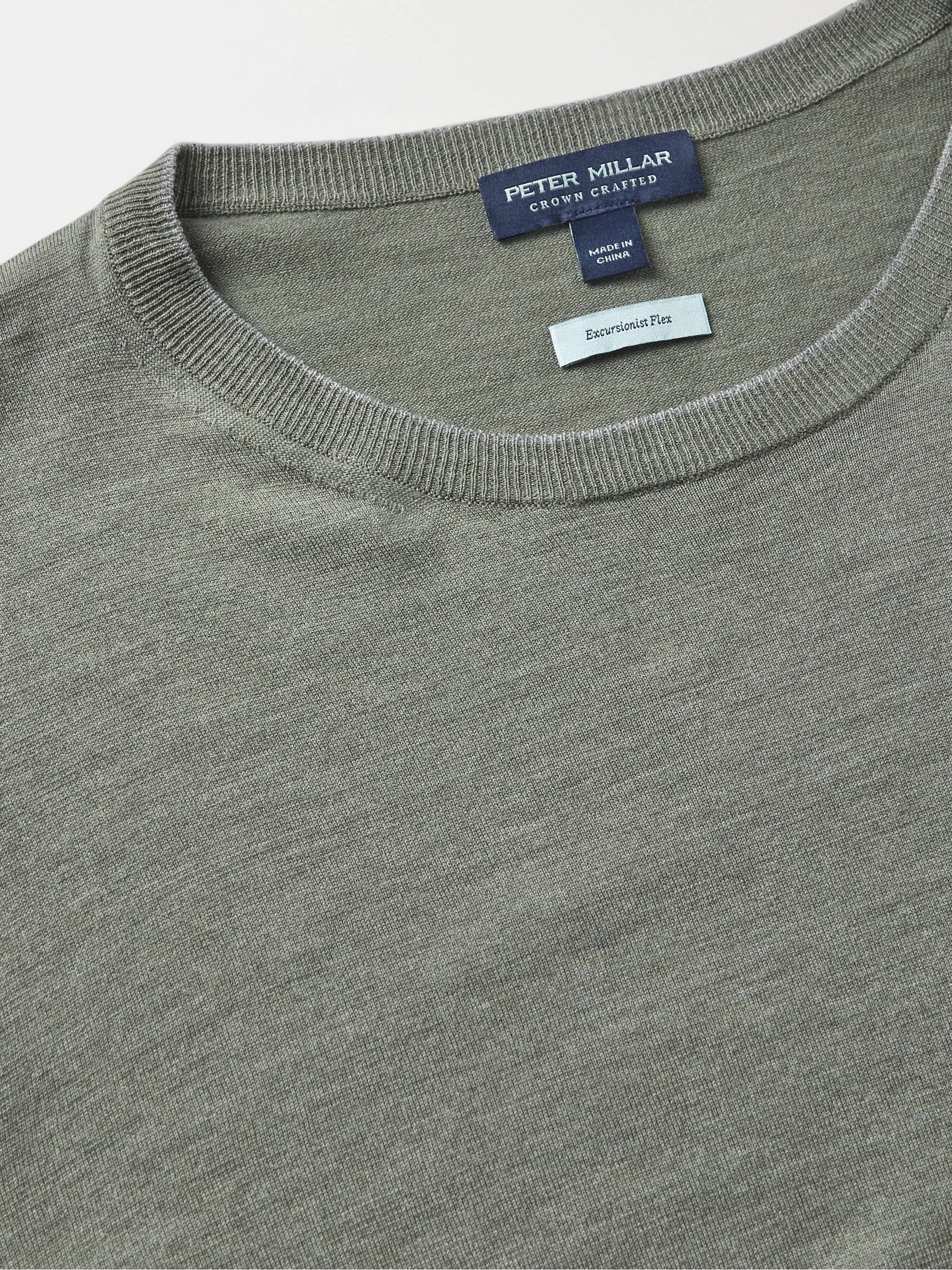 PETER MILLAR Excursionist Flex Merino Wool-Blend Sweater
