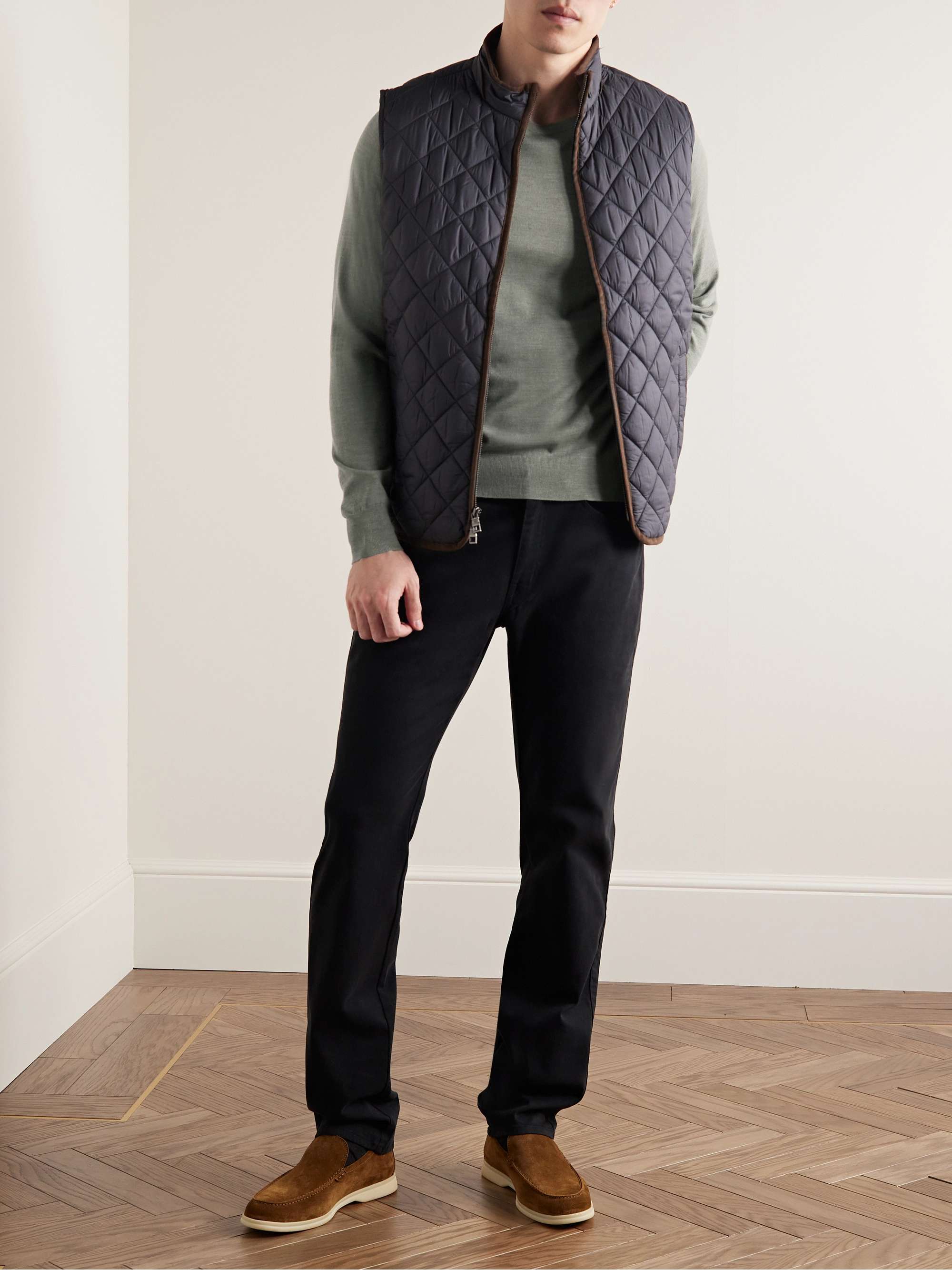 PETER MILLAR Excursionist Flex Merino Wool-Blend Sweater