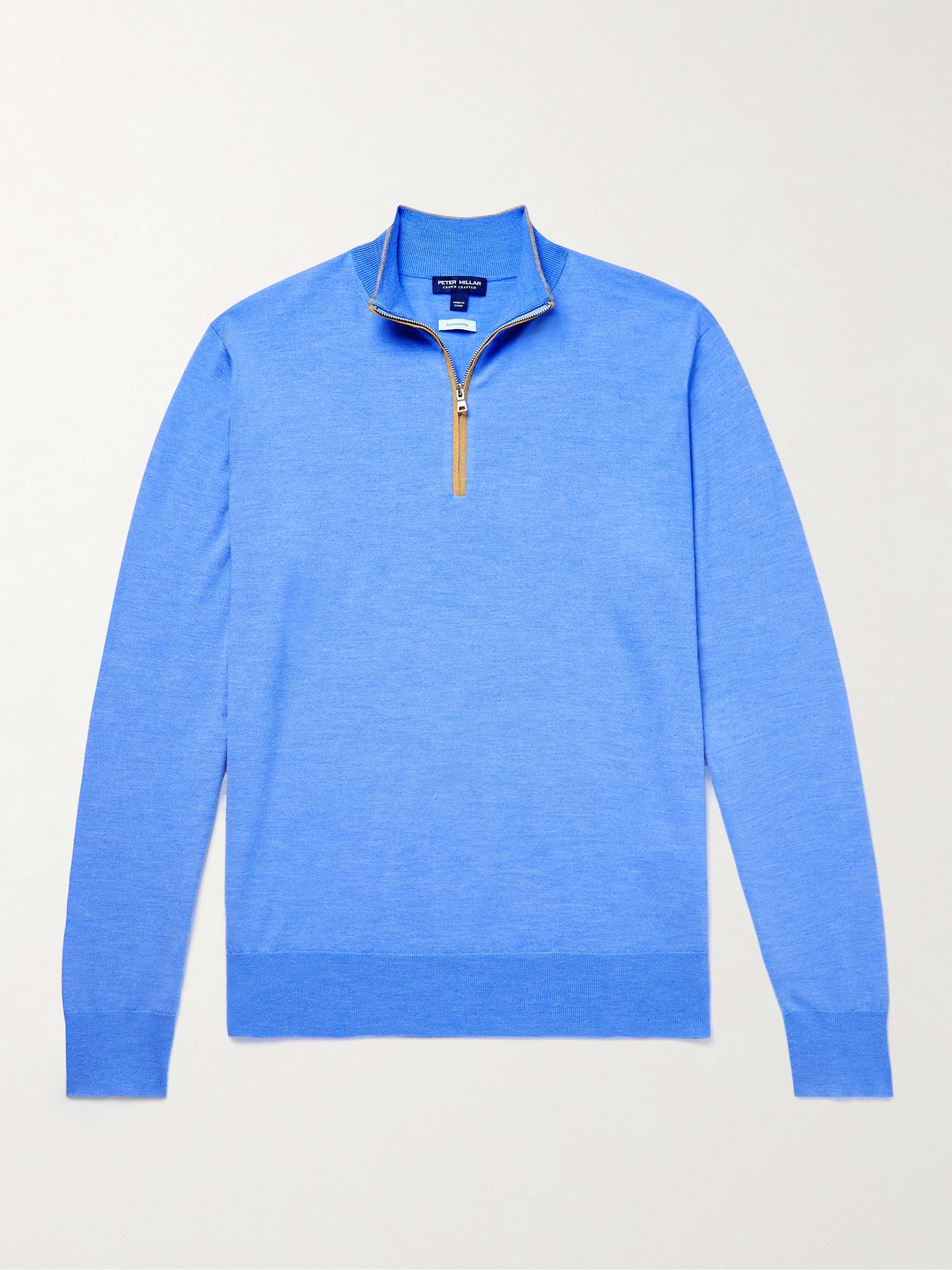 Excursionist Flex Wool-Blend Half-Zip Sweater