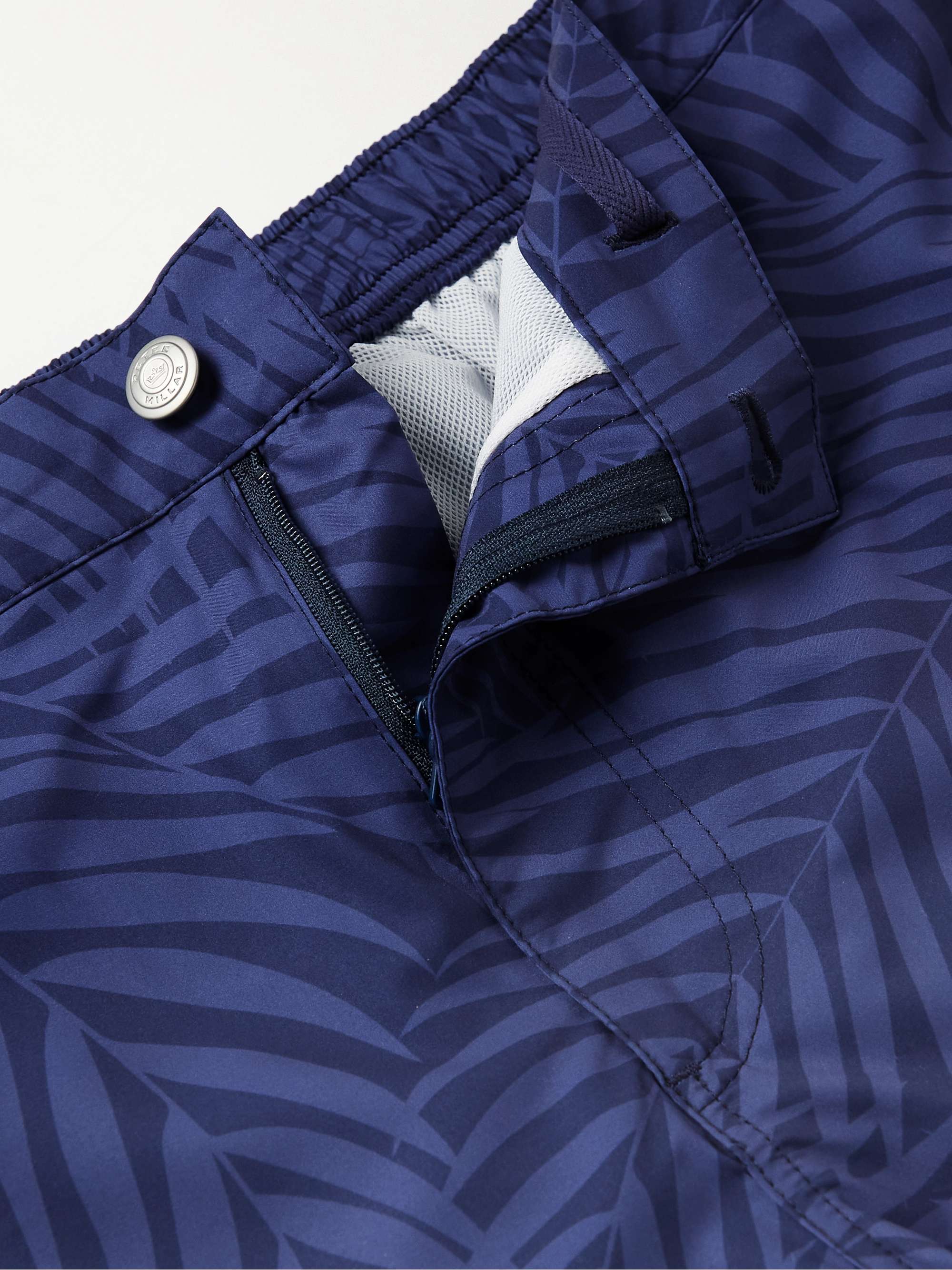 PETER MILLAR Porto Palms Slim-Fit Short-Length Printed Swim Shorts