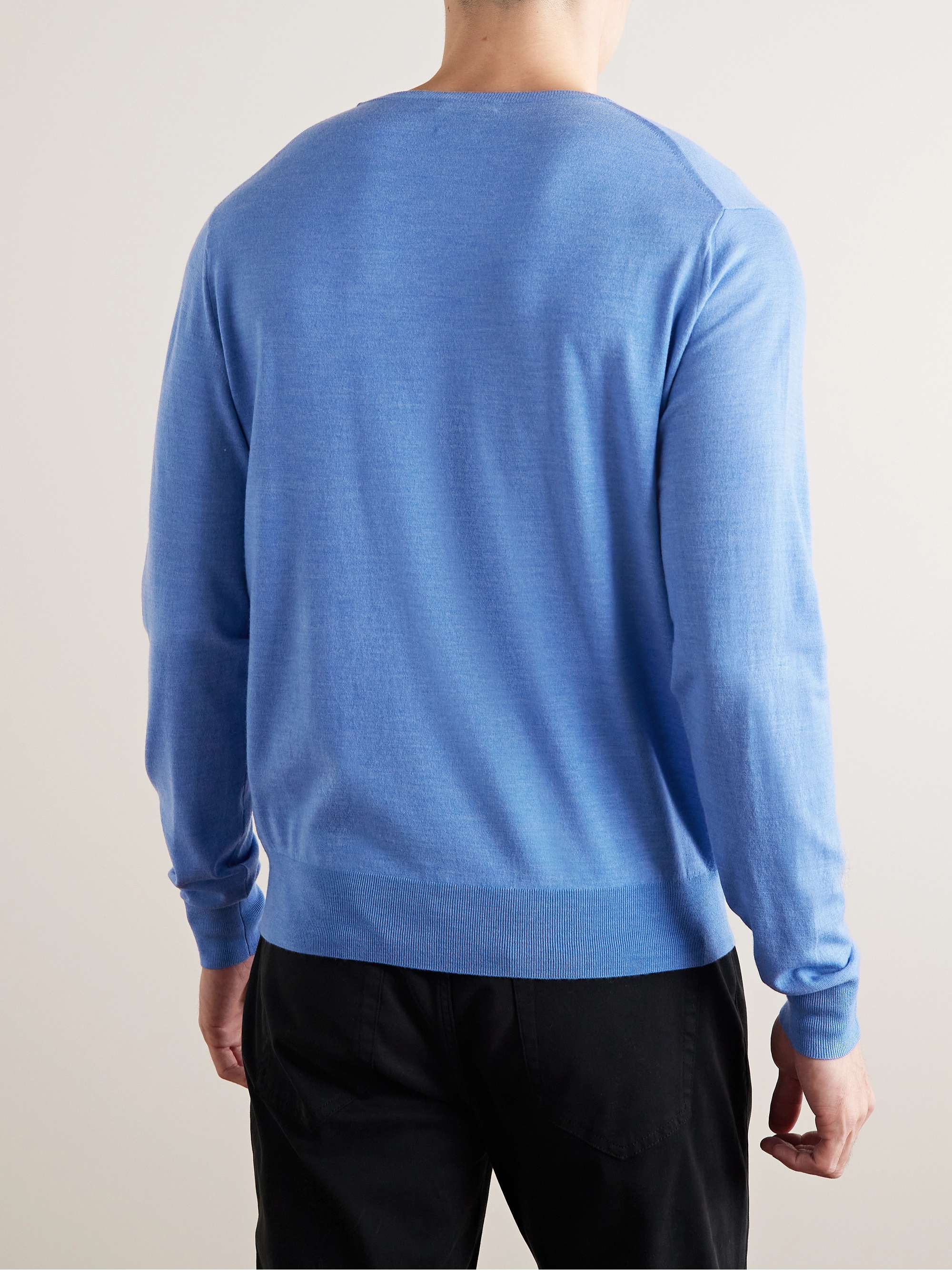 PETER MILLAR Excursionist Flex Merino Wool-Blend Sweater