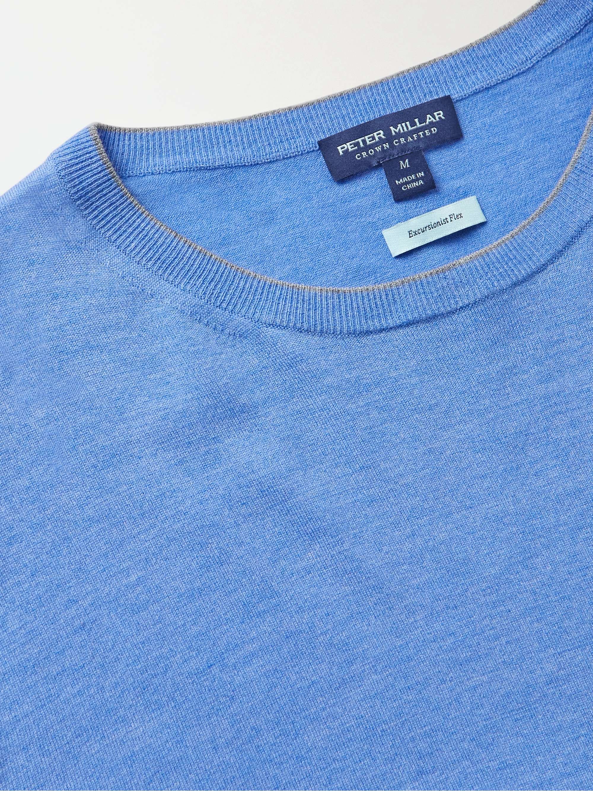 PETER MILLAR Excursionist Flex Merino Wool-Blend Sweater