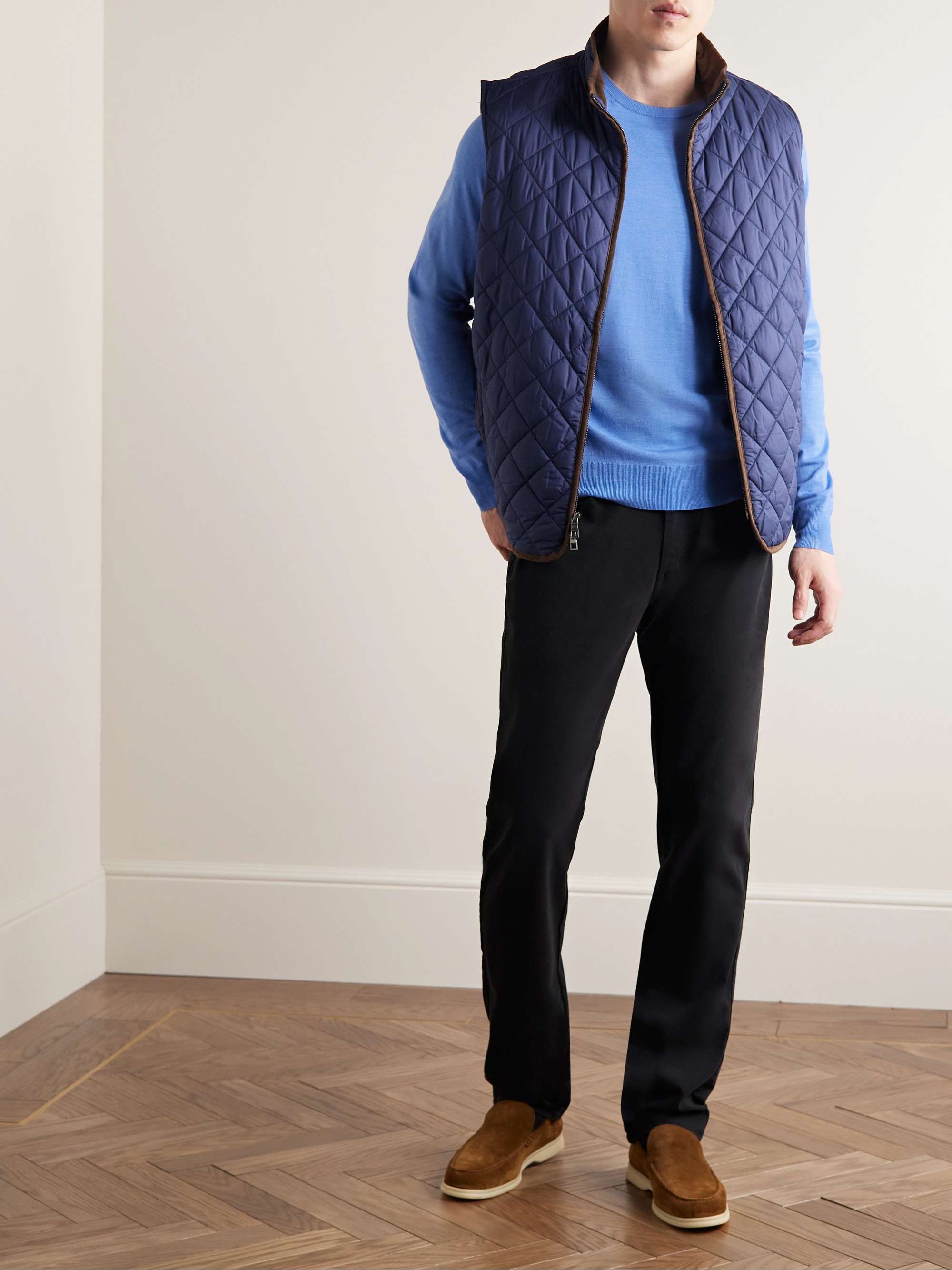 PETER MILLAR Excursionist Flex Merino Wool-Blend Sweater