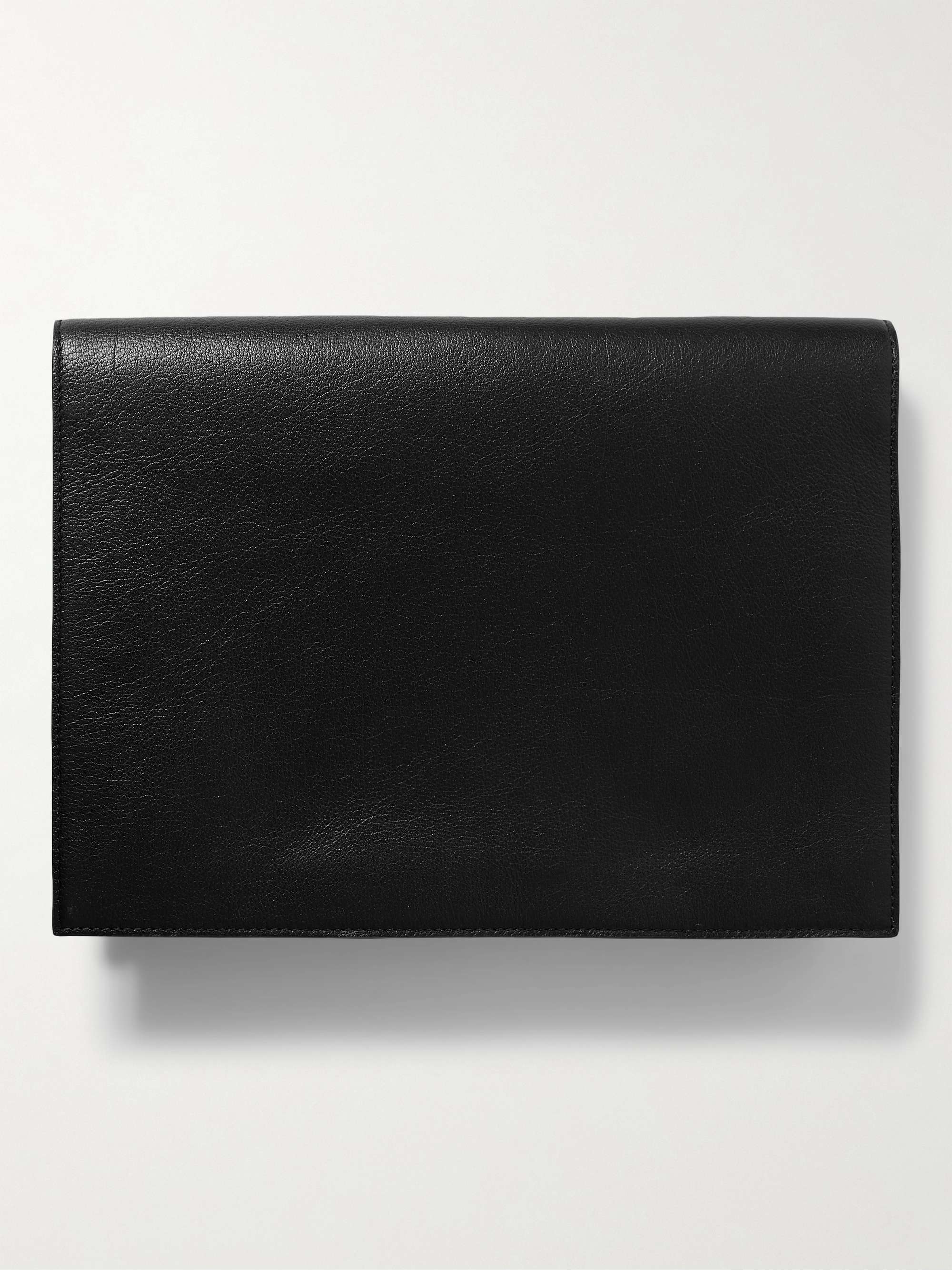 MÉTIER Textured-Leather Pouch