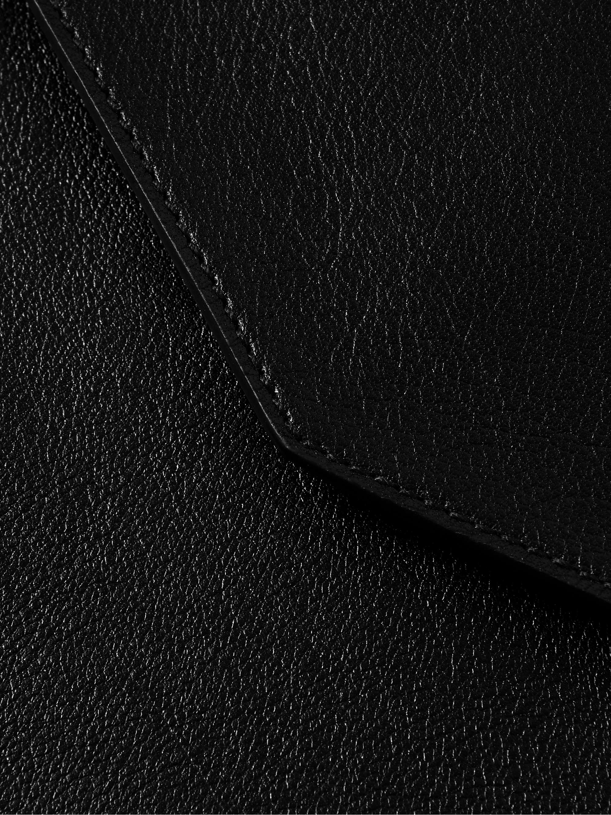 MÉTIER Textured-Leather Pouch