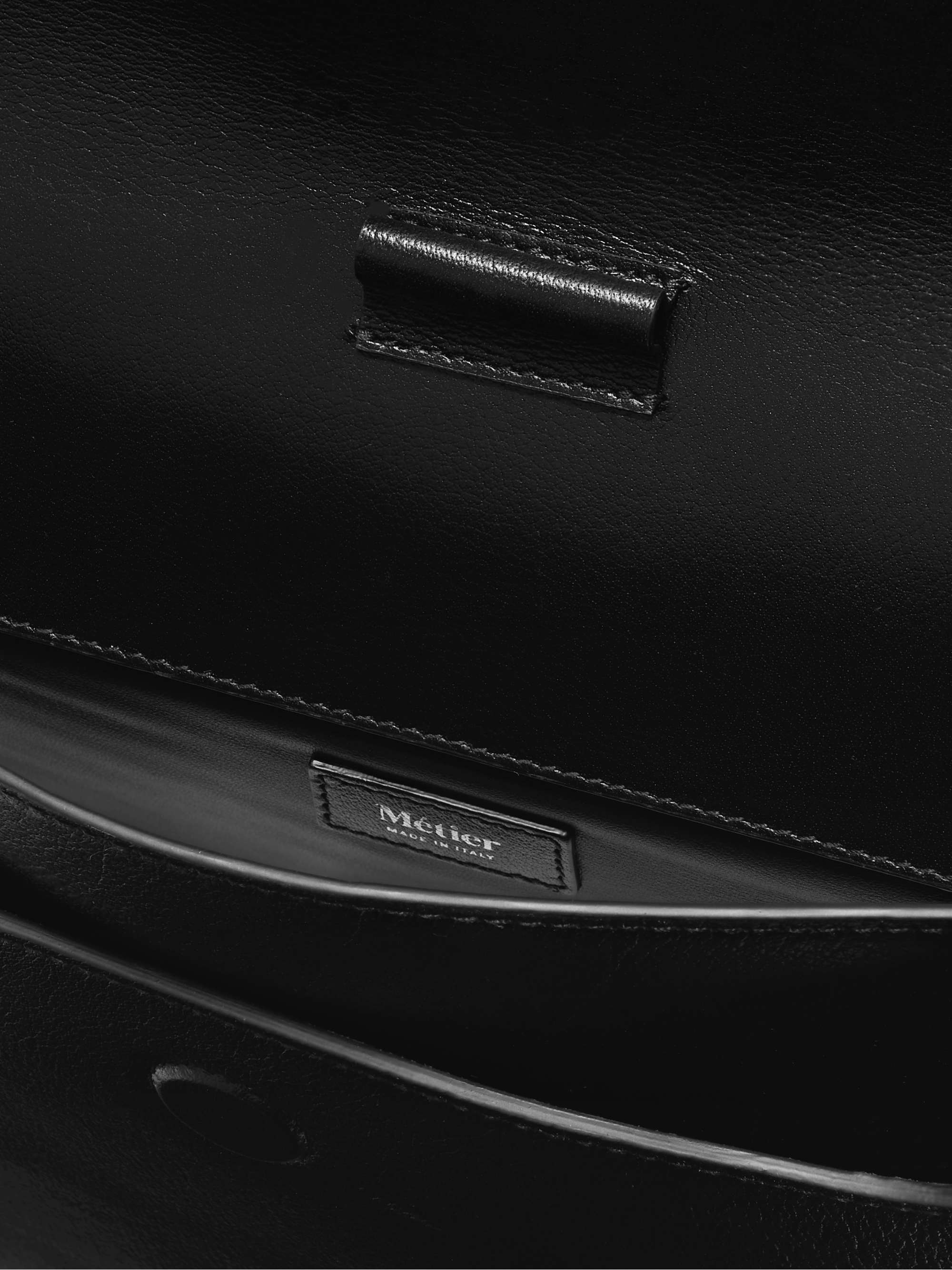 MÉTIER Textured-Leather Pouch