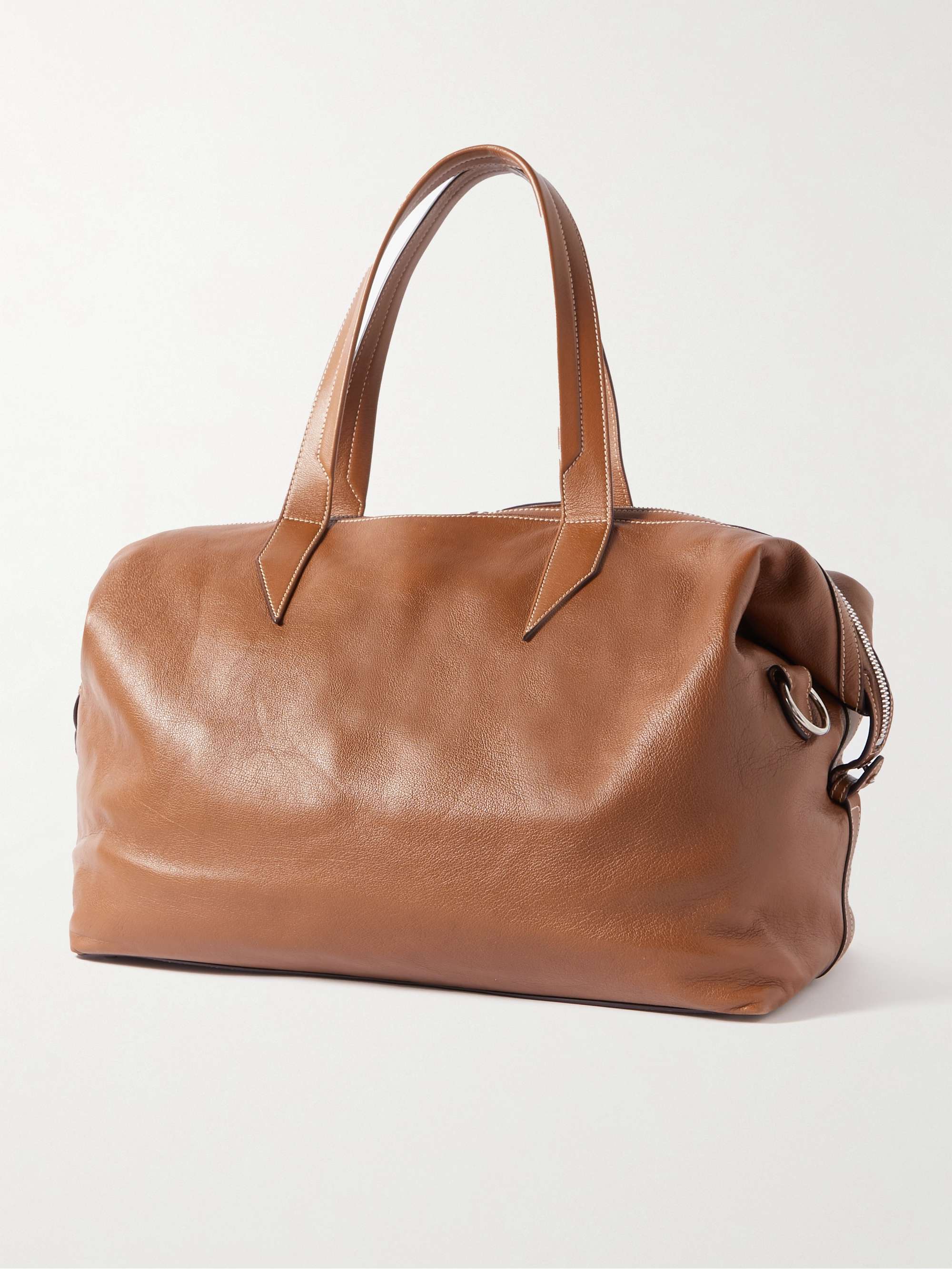 MÉTIER Nomad Leather Weekend Bag
