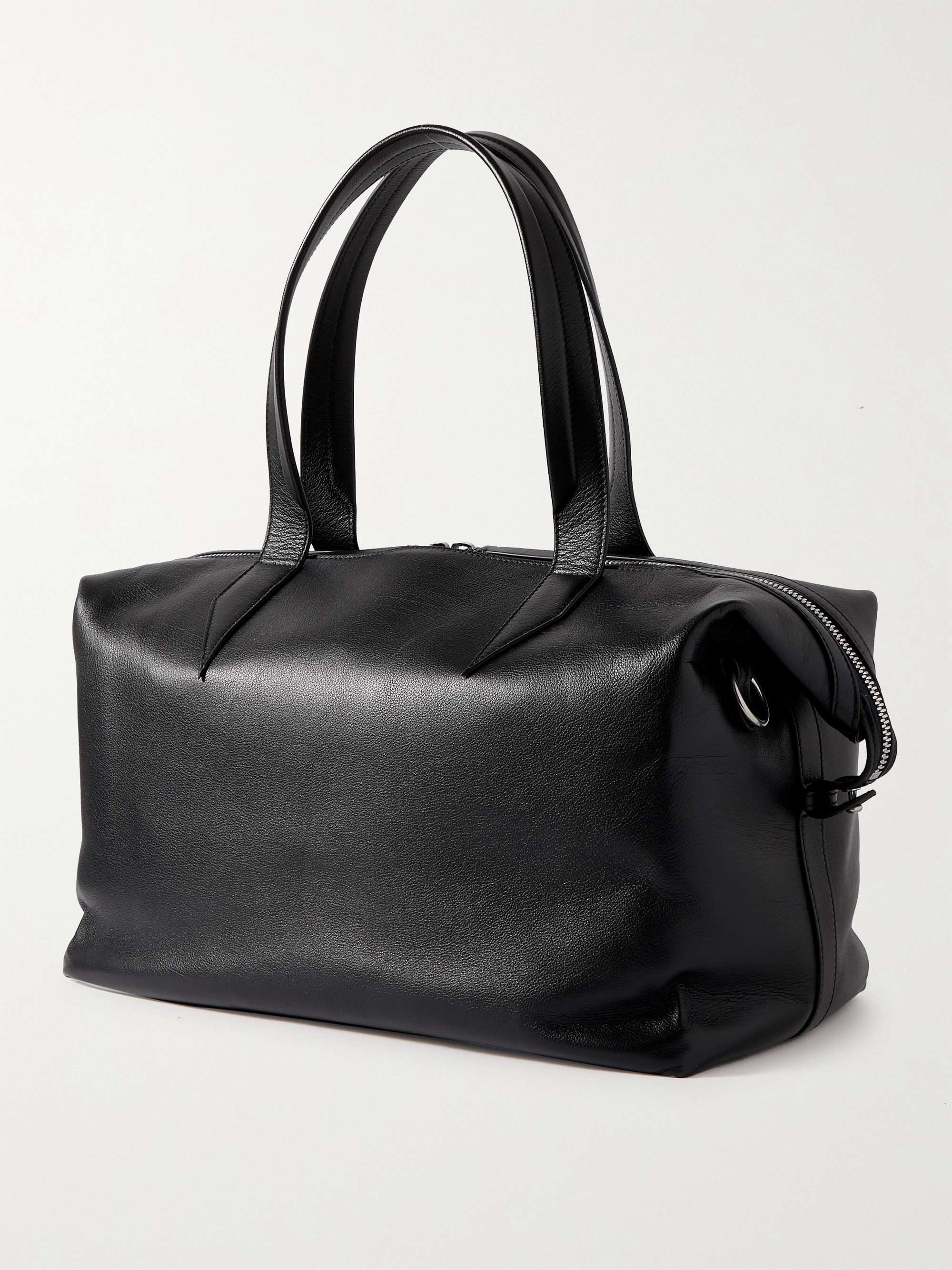 MÉTIER Nomad Full-Grain Leather Holdall