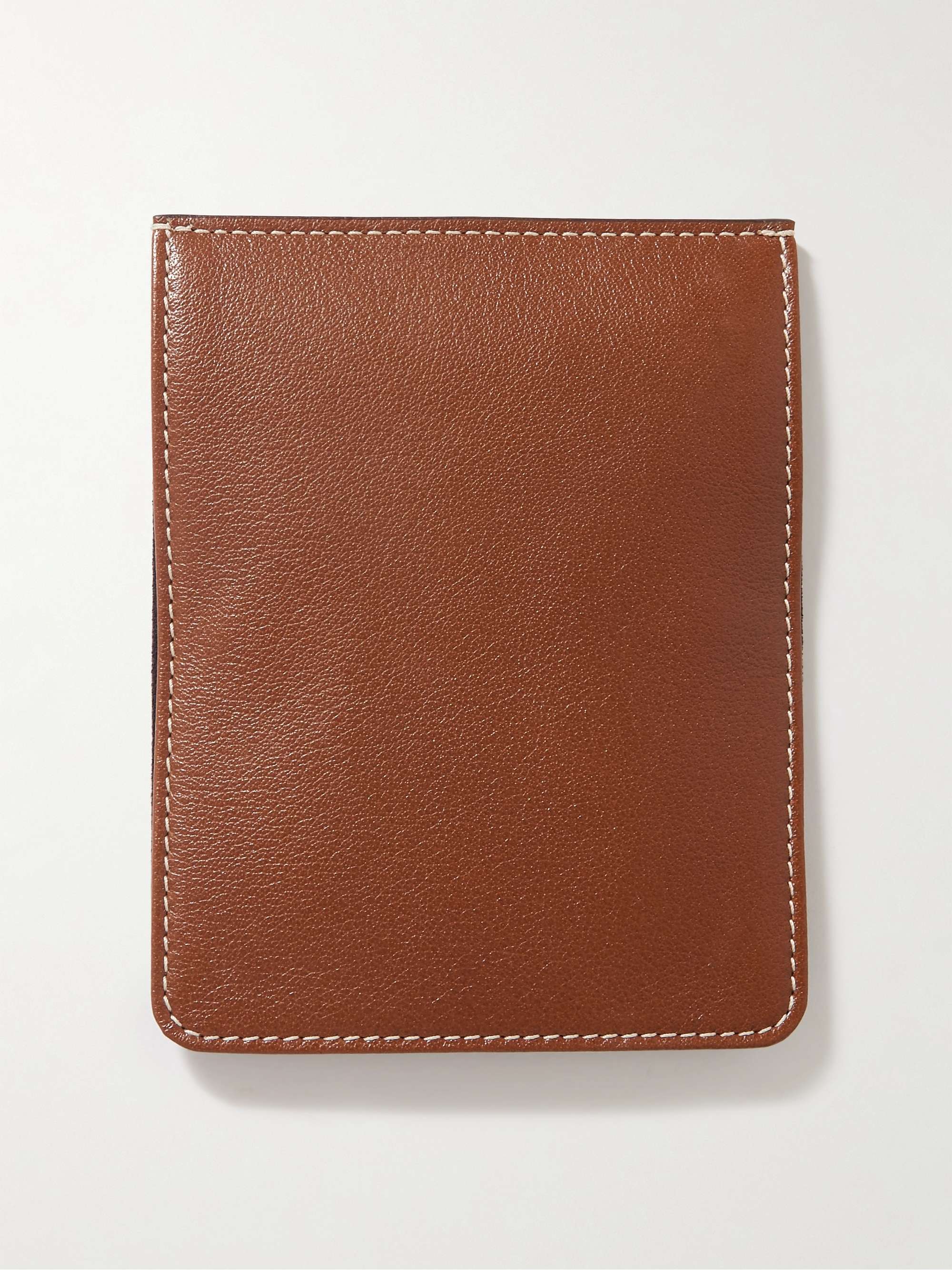 MÉTIER Set of Ten Leather Wine Charms