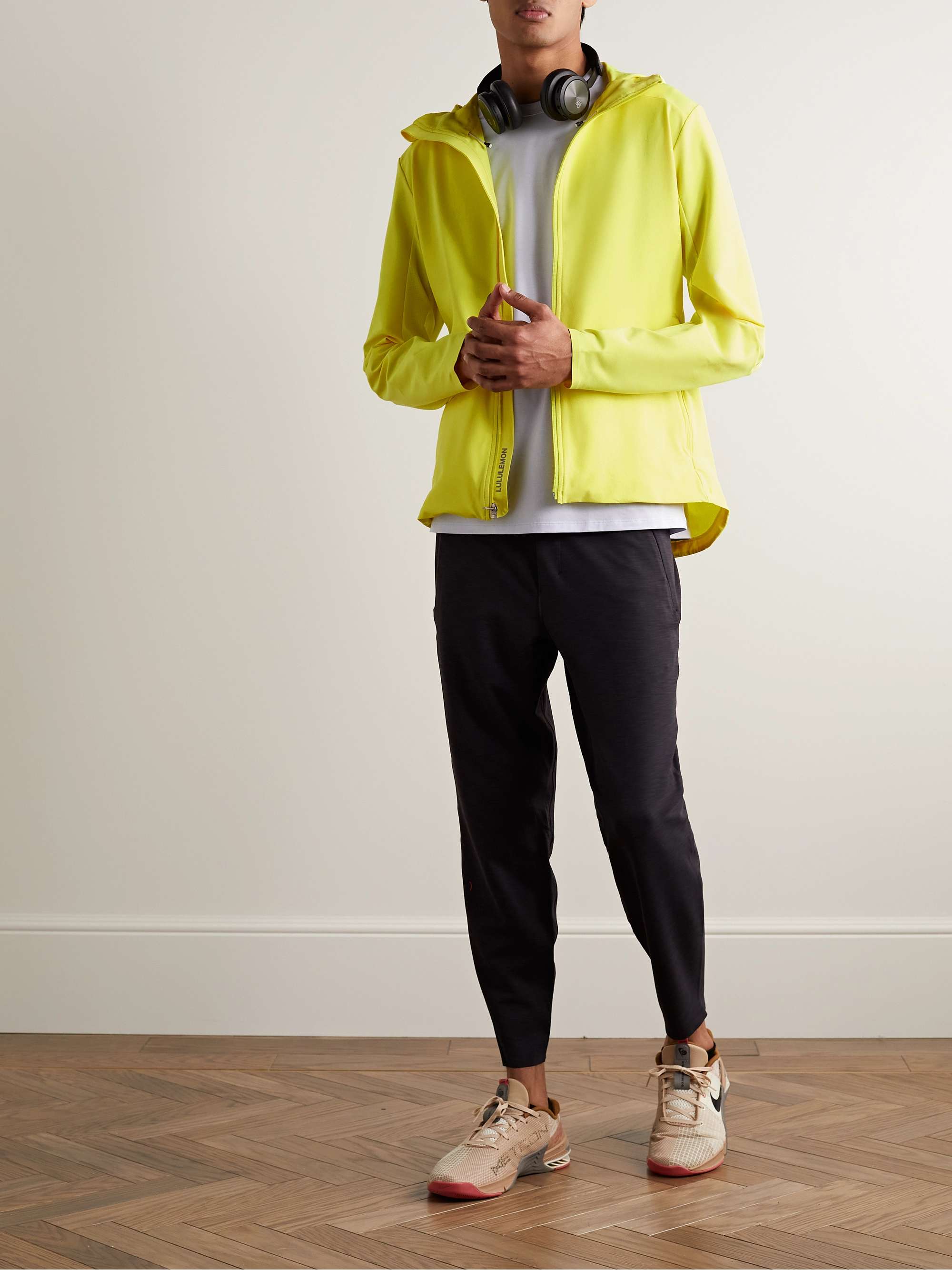LULULEMON ☆サイズ4フード付きダークグレージャケット メンズ ジャケット＆アウター 【ルルレモン公式｜lululemon Japan】