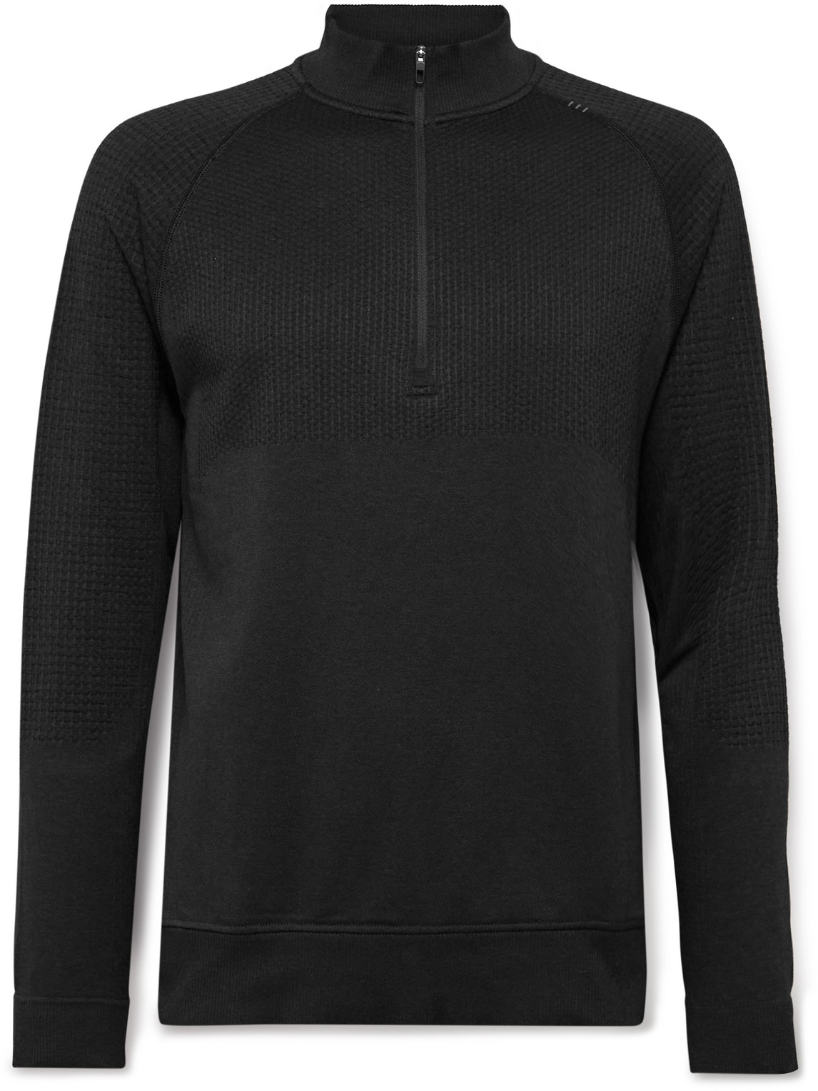 Lululemon Engineered Warmth Half Zip In Black