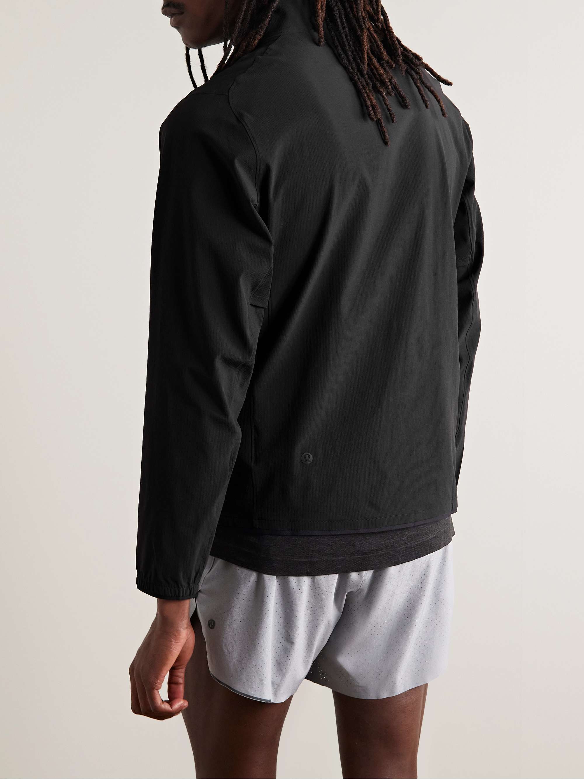 LULULEMON Expeditionist Stretch-Ripstop and WovenAir™ Mesh Zip-Up Jacket