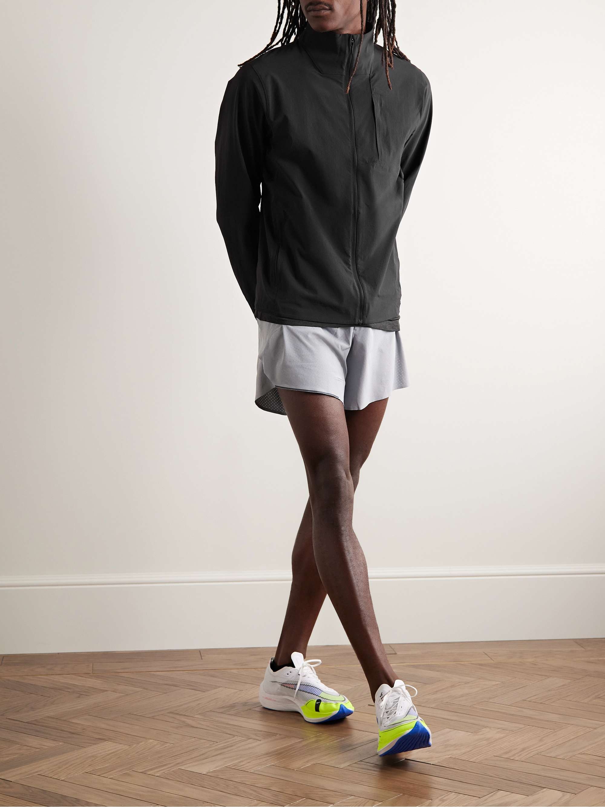 LULULEMON Expeditionist Stretch-Ripstop and WovenAir™ Mesh Zip-Up Jacket