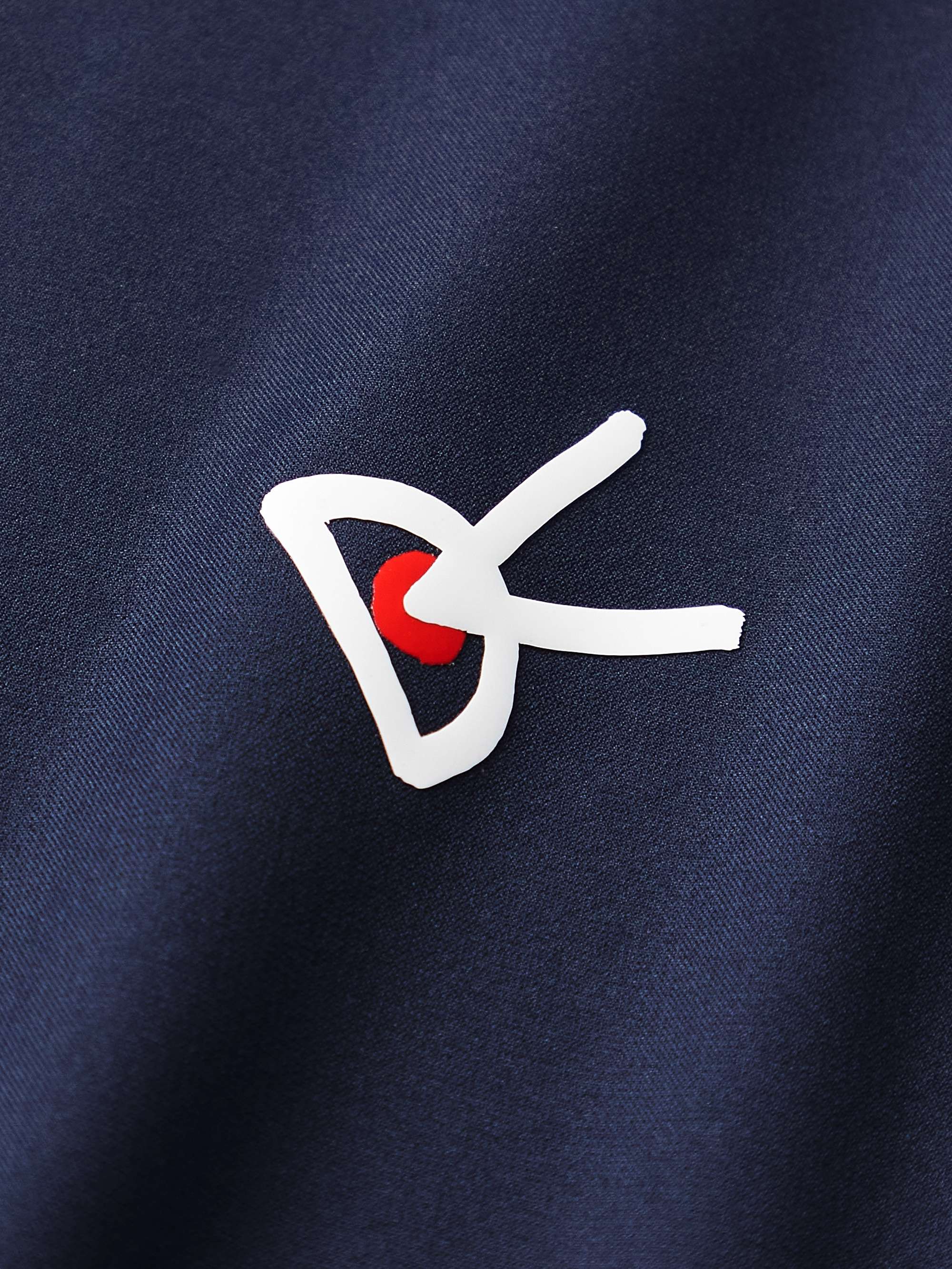 DISTRICT VISION Deva Slim-Fit Logo-Print Stretch-Jersey T-Shirt