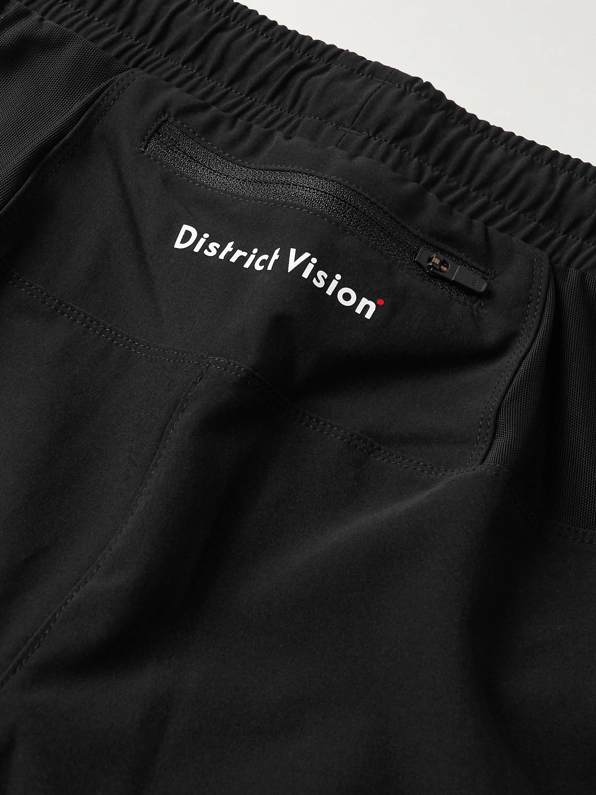 DISTRICT VISION Spino Slim-Fit Stretch-Shell Drawstring Shorts