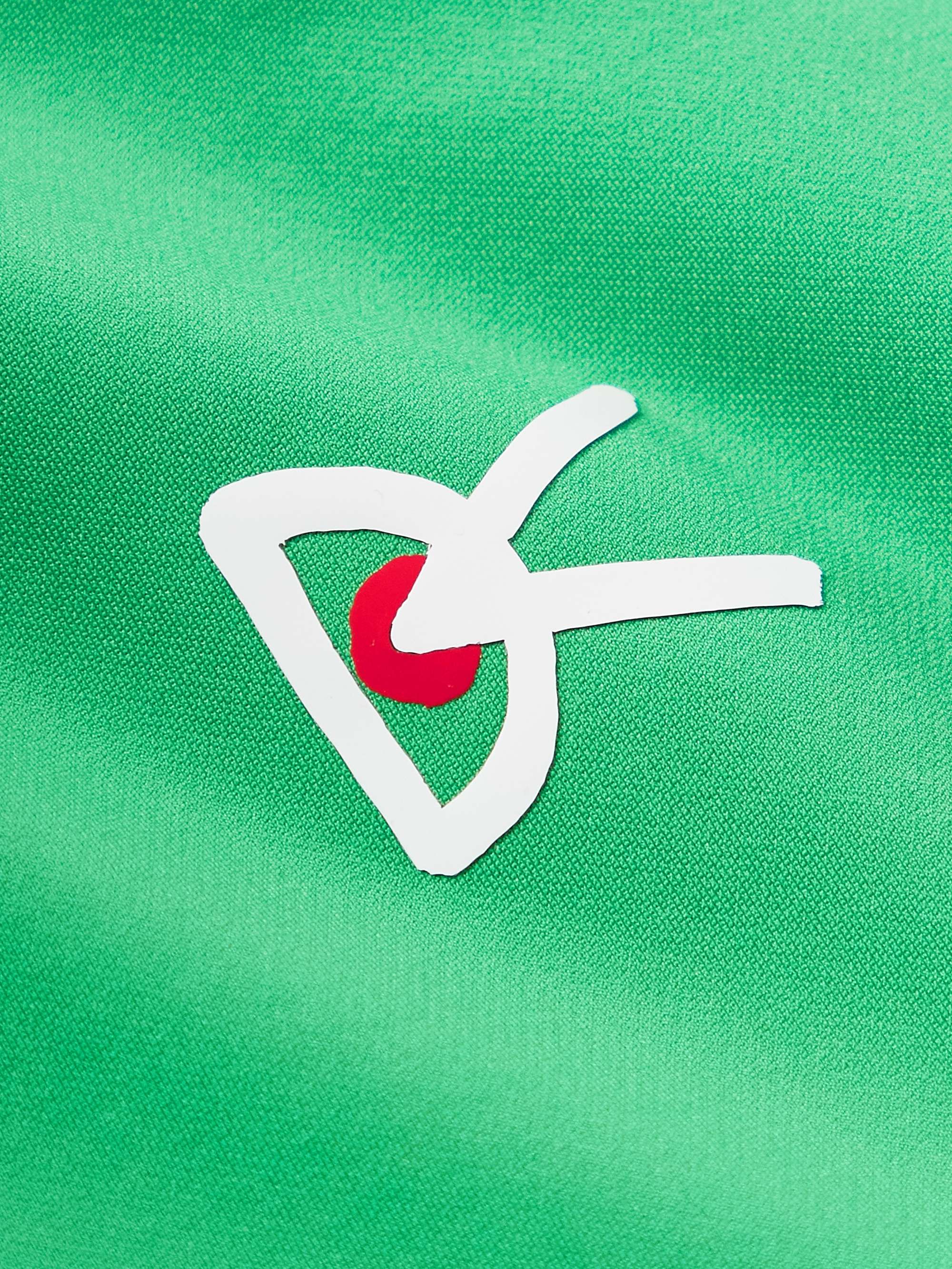DISTRICT VISION Deva Logo-Print Stretch-Jersey T-Shirt