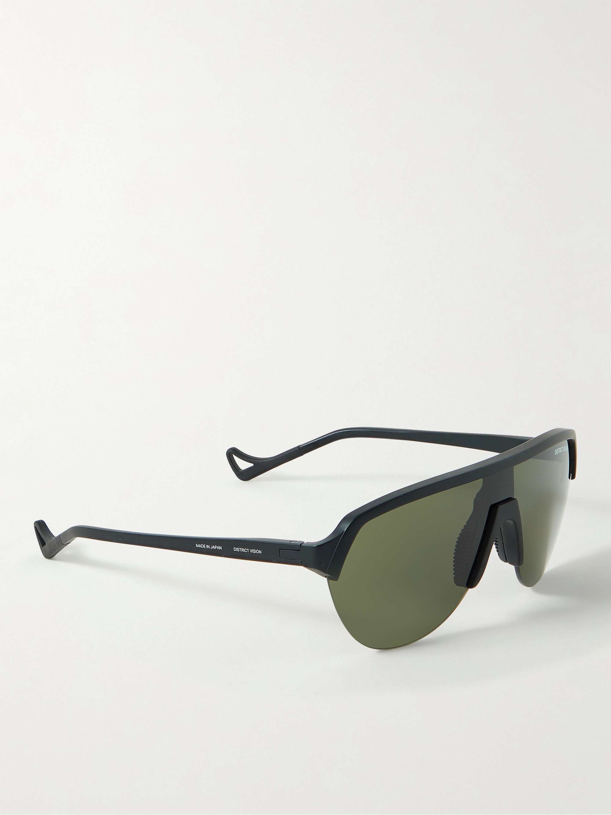 DISTRICT VISION Nagata Speed Blade Nylon and Titanium Sunglasses
