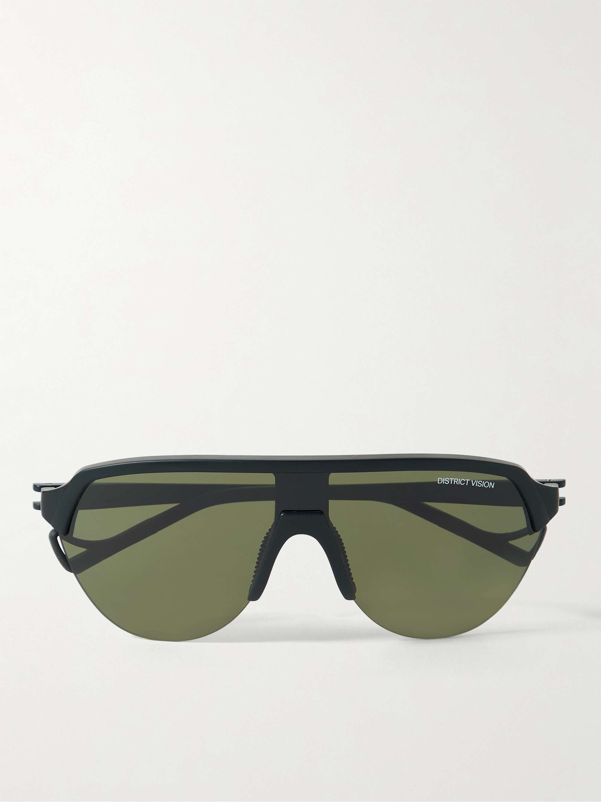 DISTRICT VISION Nagata Speed Blade Nylon and Titanium Sunglasses