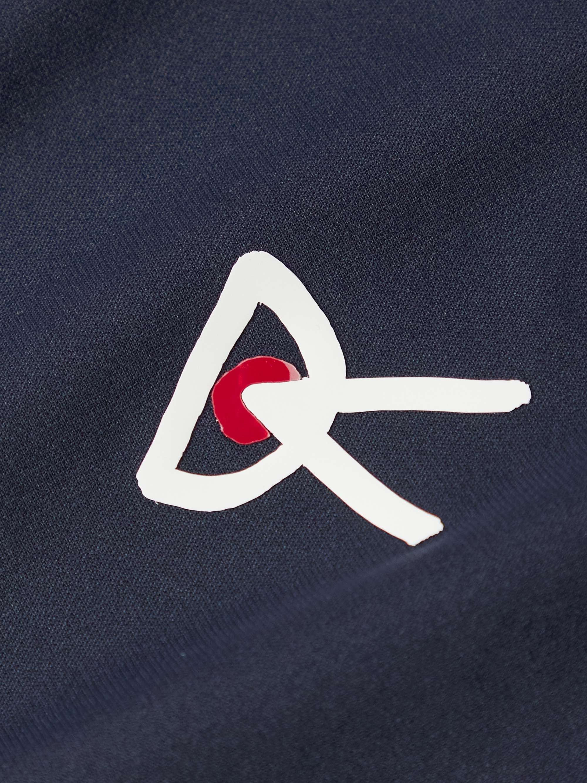 DISTRICT VISION Deva-Tech Logo-Print Stretch-Jersey T-Shirt