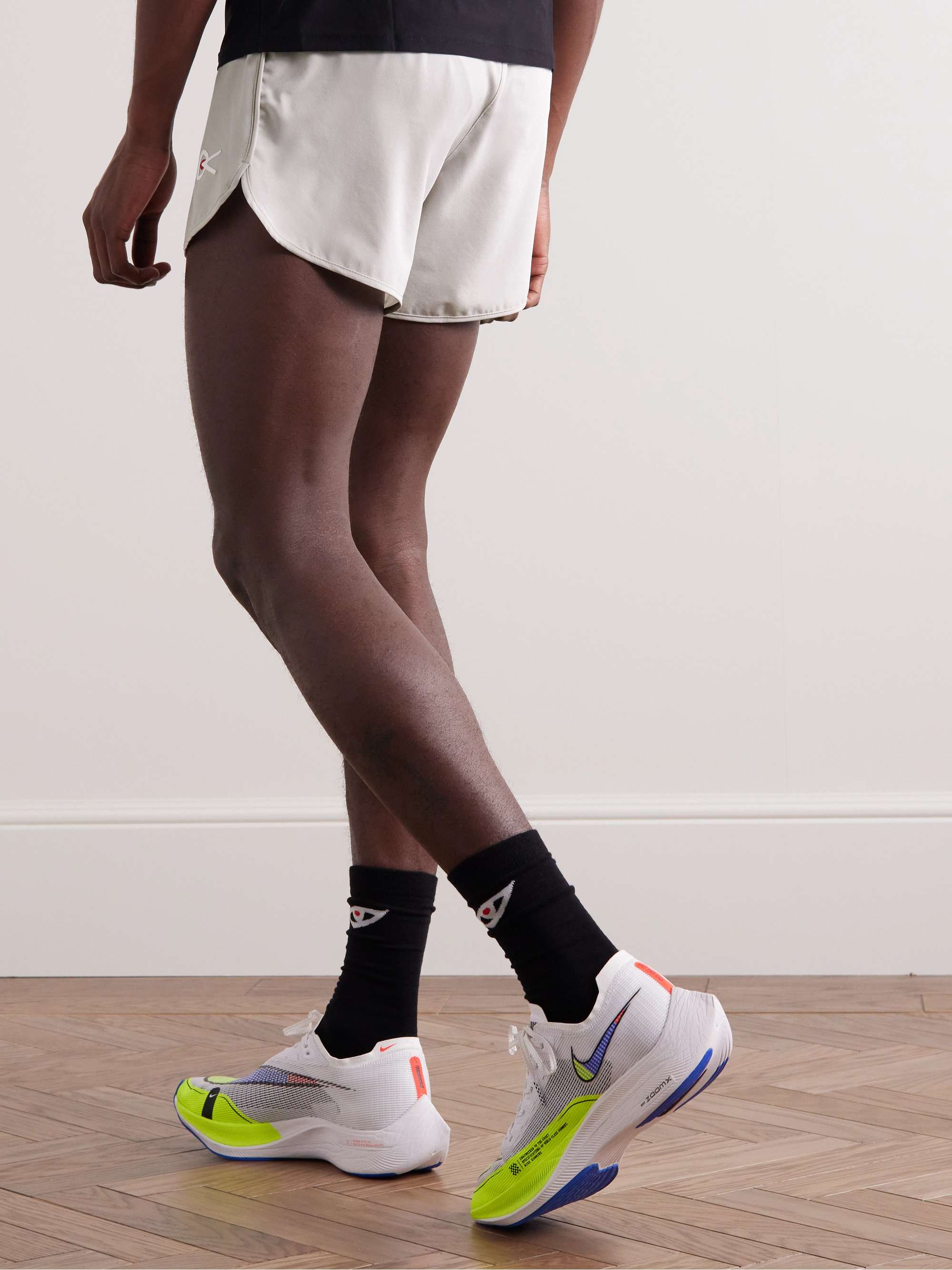 DISTRICT VISION Spino Slim-Fit Stretch-Shell Drawstring Shorts