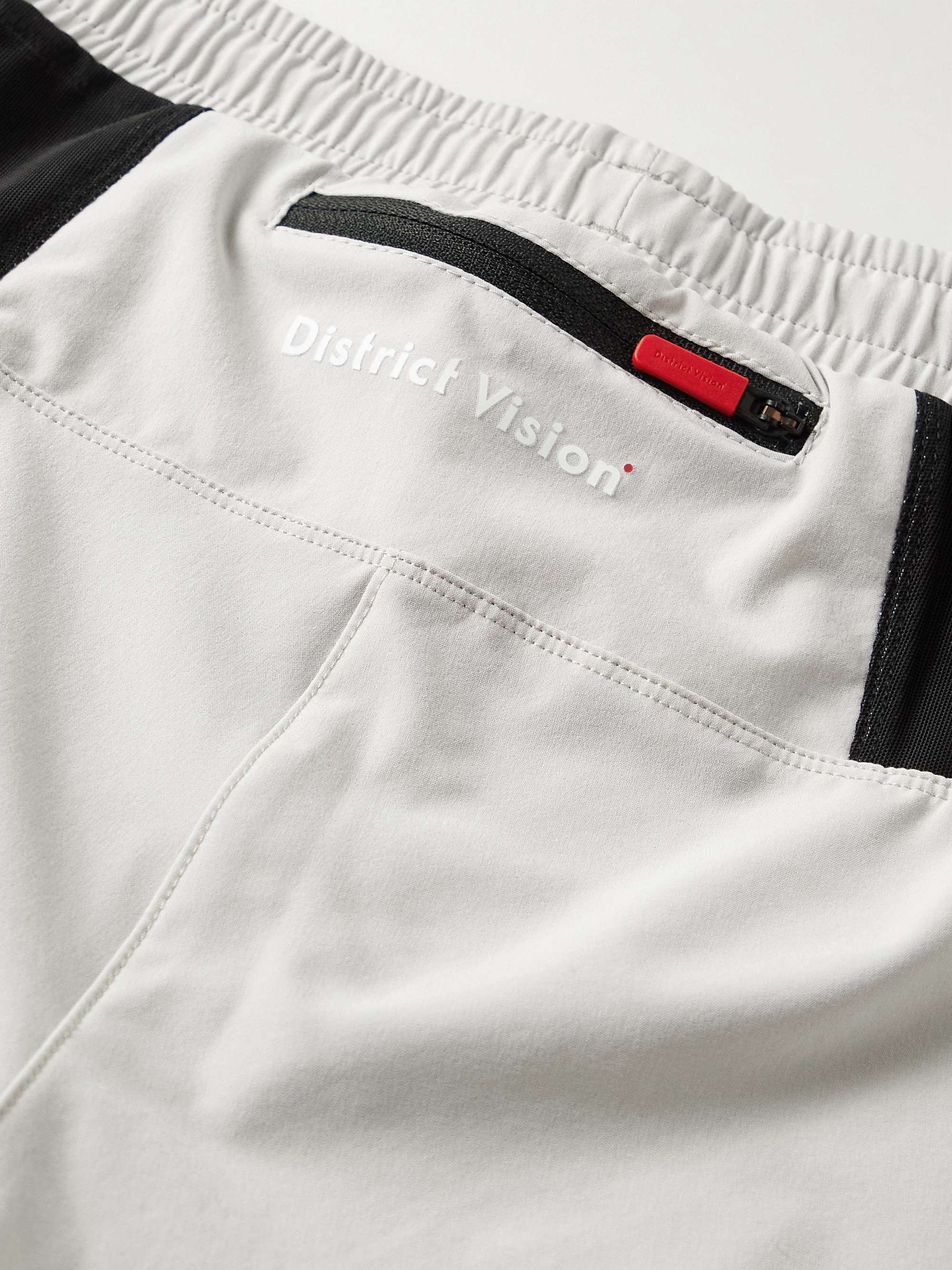 DISTRICT VISION Spino Slim-Fit Stretch-Shell Drawstring Shorts