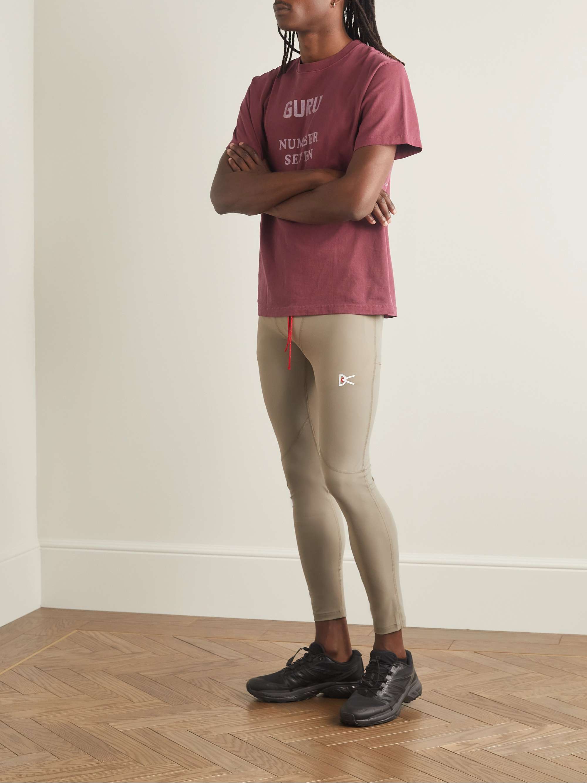 DISTRICT VISION Lono Stretch Recycled-Jersey Tights