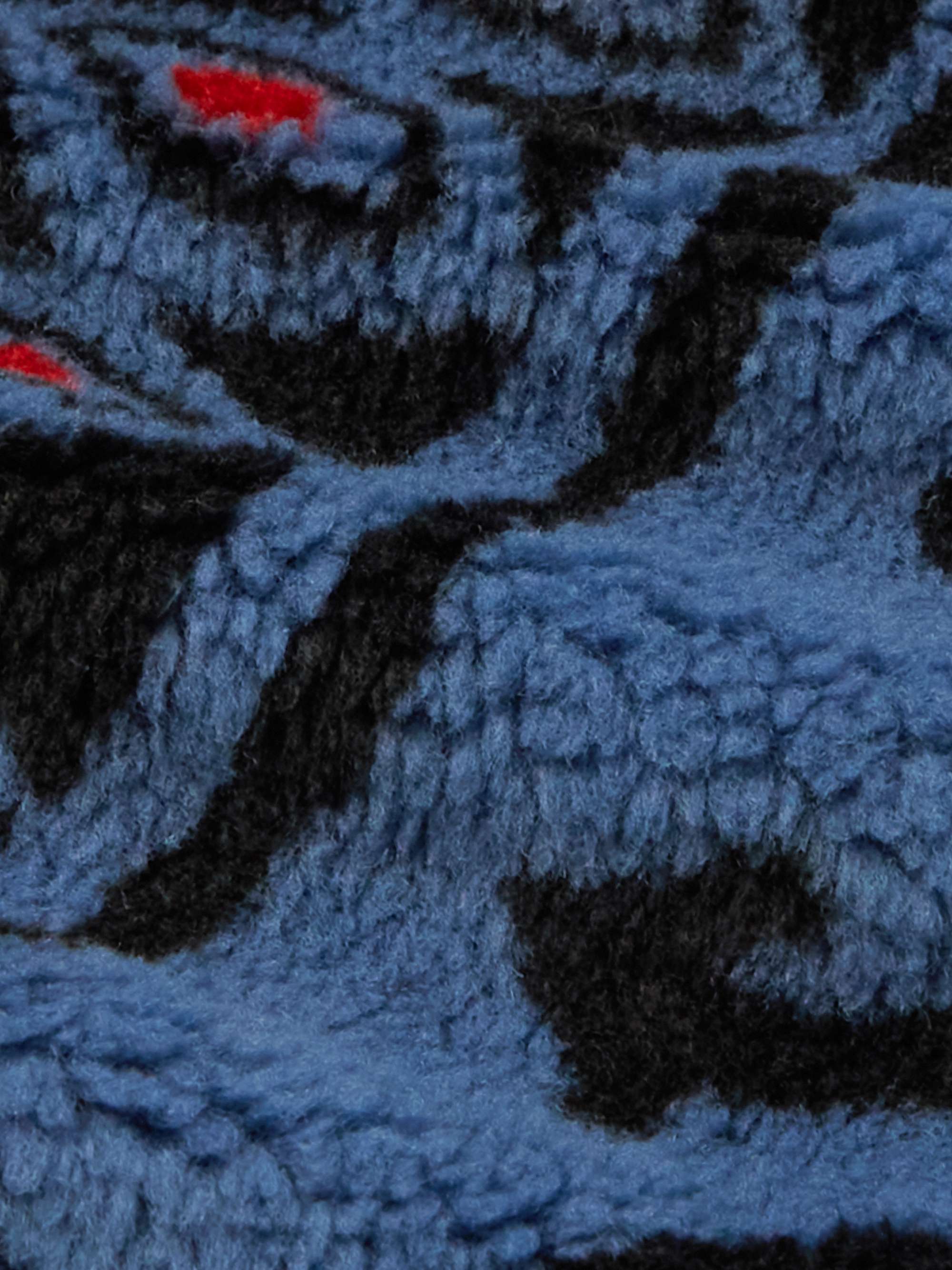 DISTRICT VISION Greg Cabin Printed Fleece Jacket