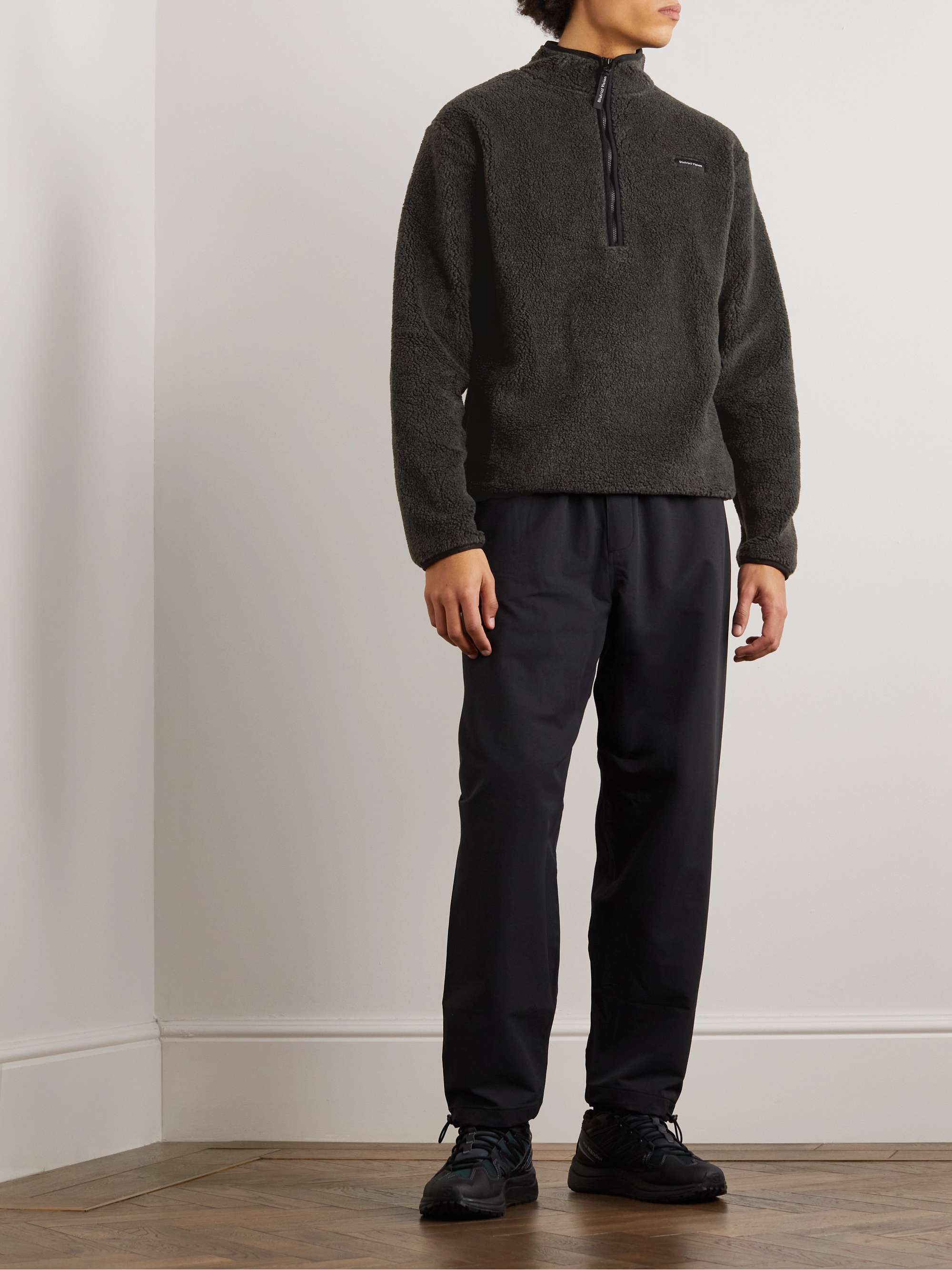 DISTRICT VISION Doug Fleece Half-Zip Sweatshirt