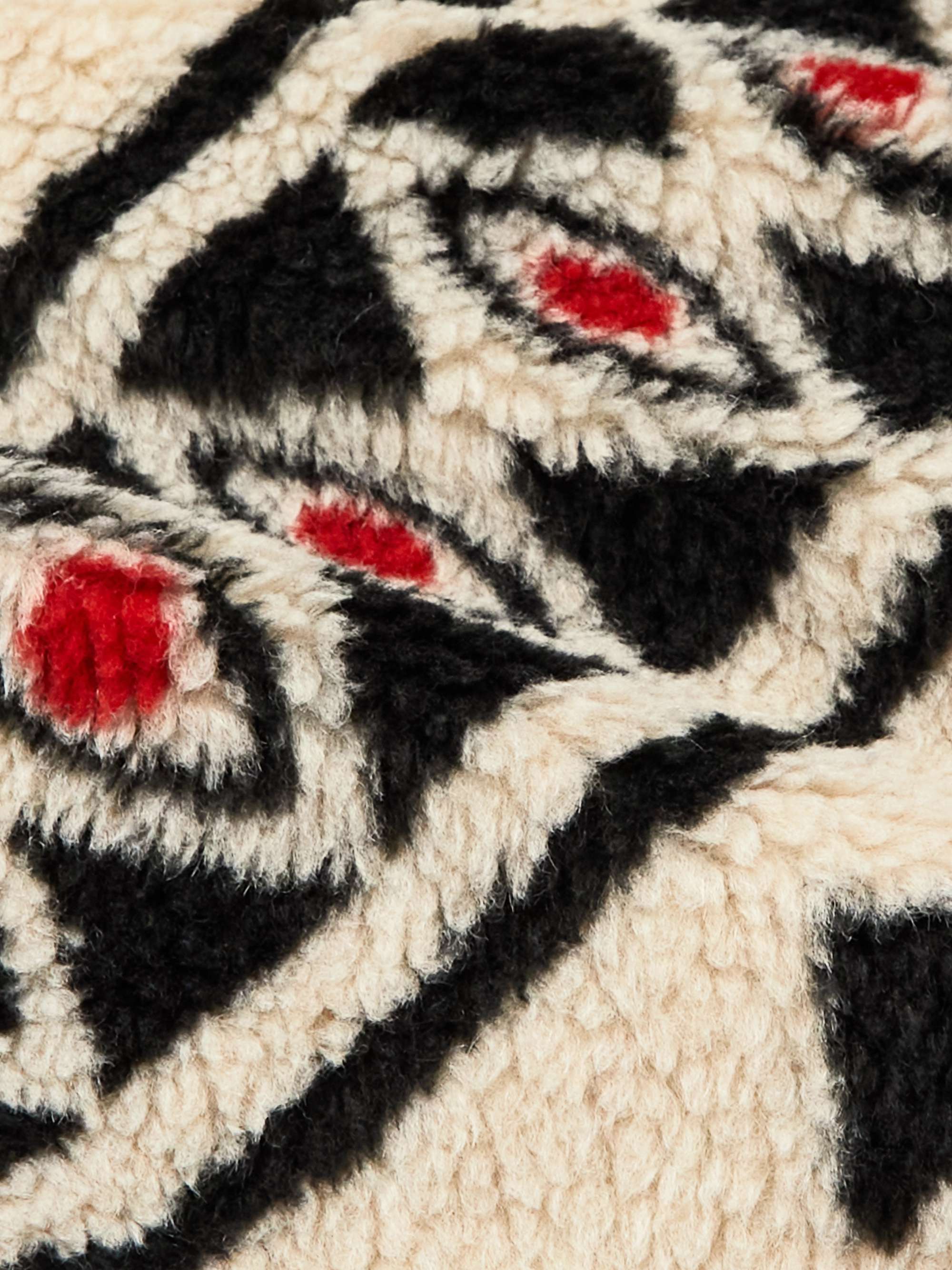 DISTRICT VISION Greg Cabin Printed Fleece Jacket