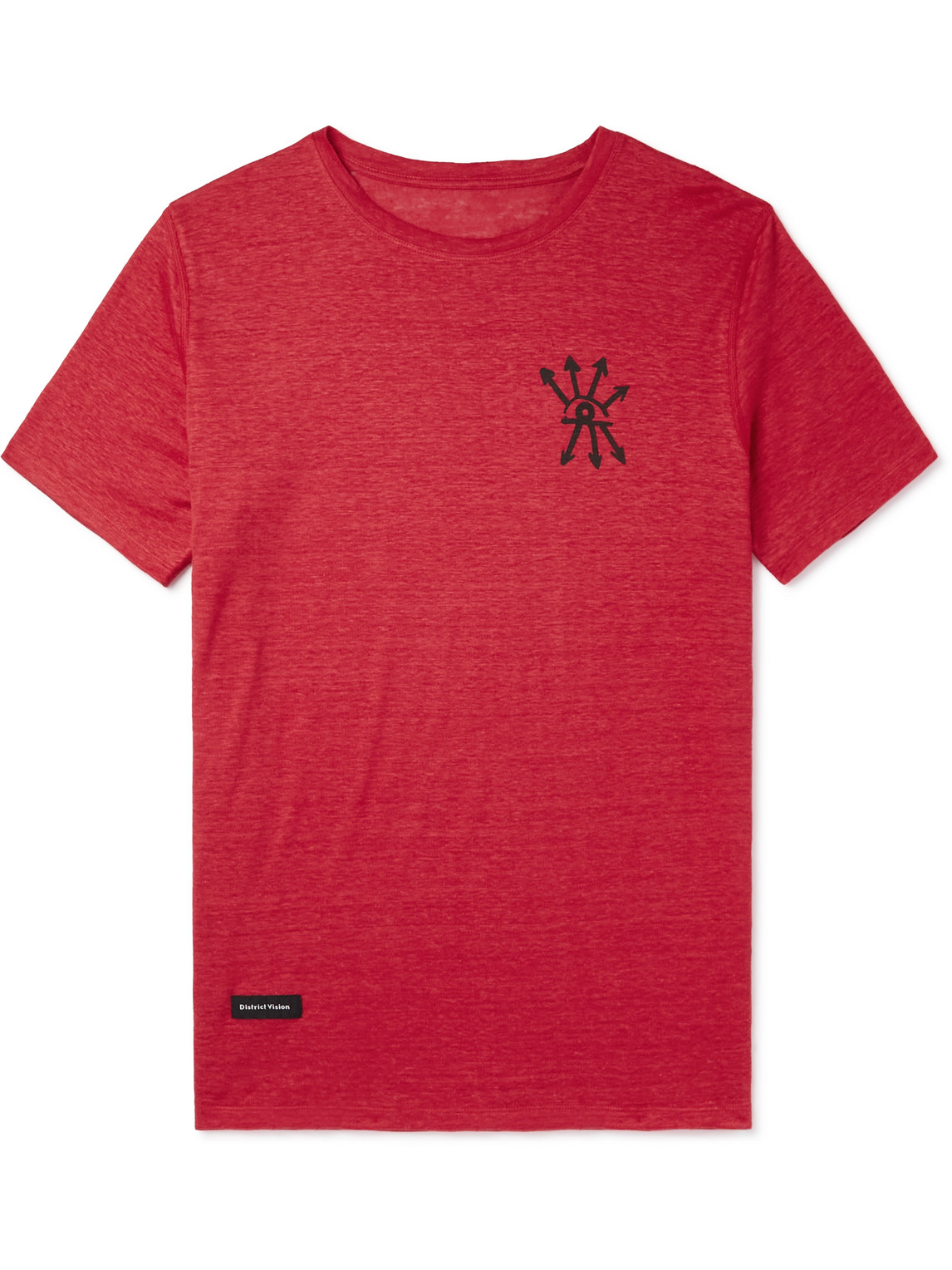 District Vision Sukha T-shirt In Red