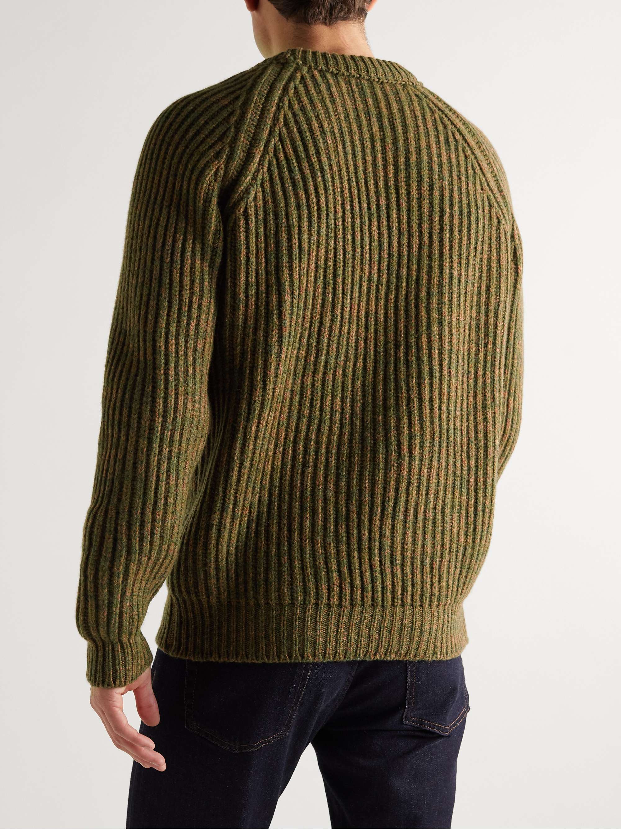 PURDEY Comfort Ribbed Wool Sweater