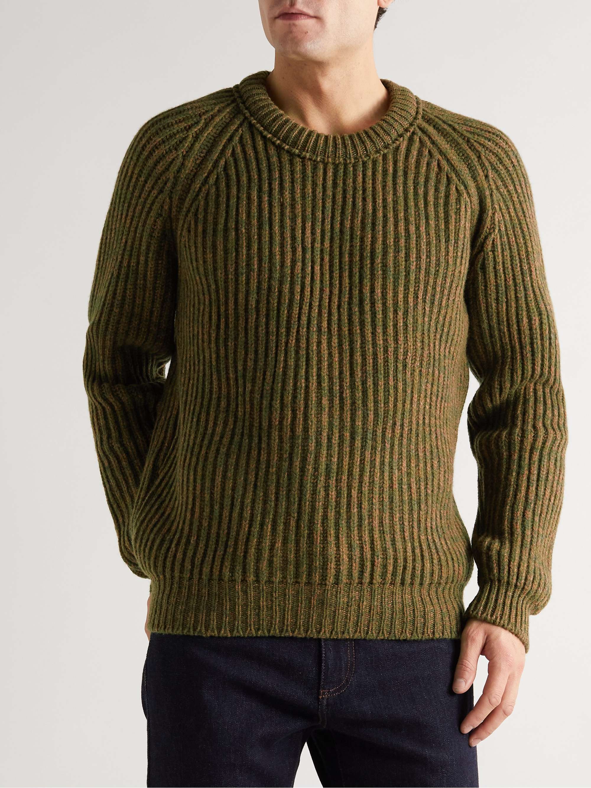 PURDEY Comfort Ribbed Wool Sweater