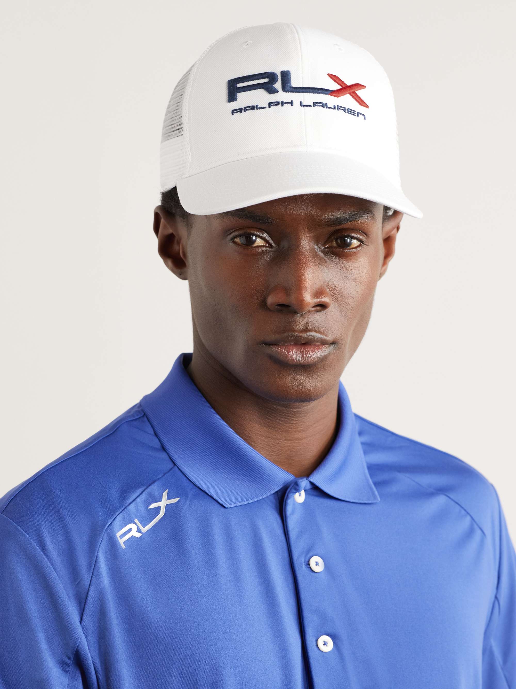 RLX RALPH LAUREN Recycled-Twill Trucker Golf Cap | MR