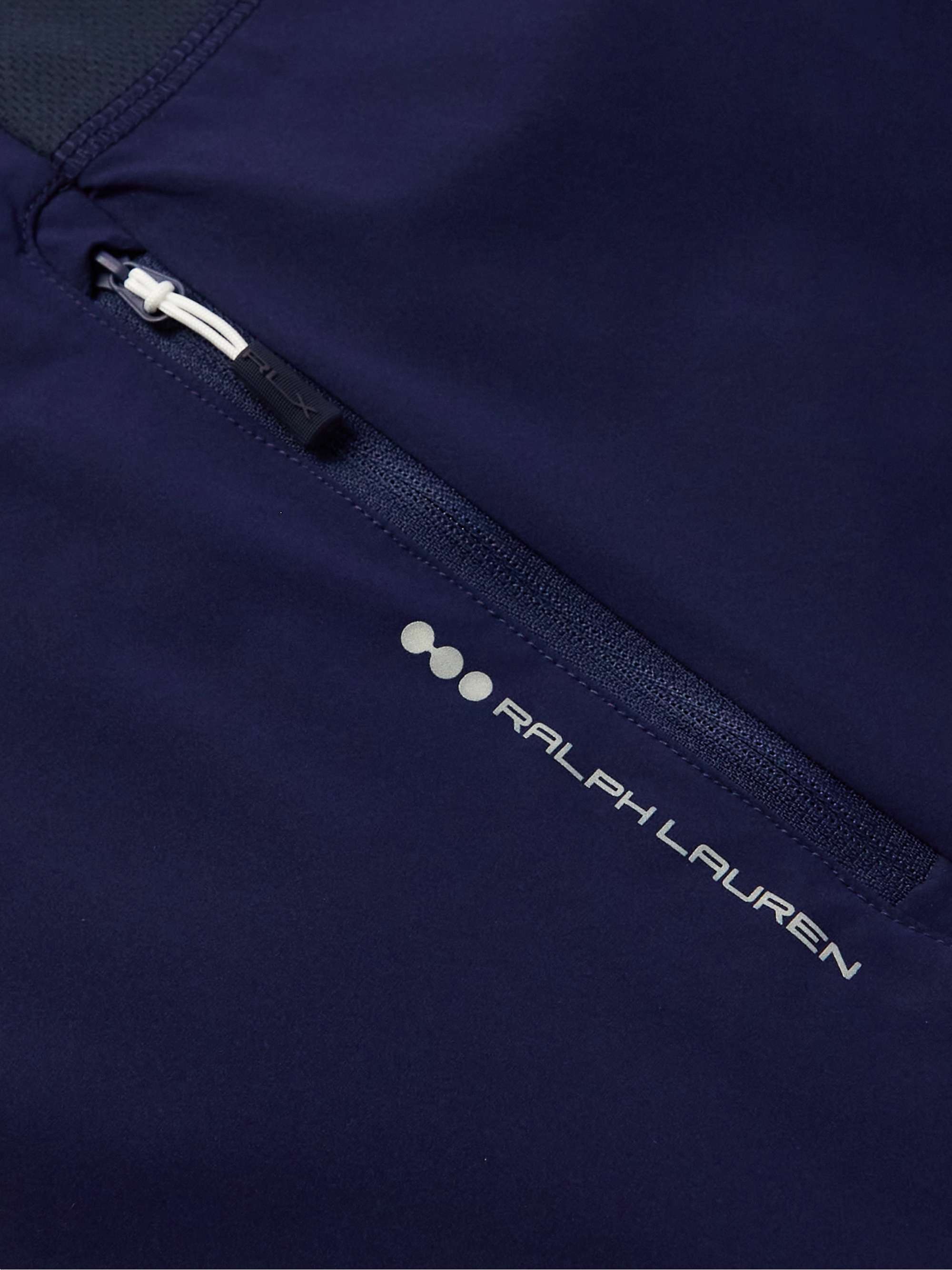 RLX RALPH LAUREN Logo-Print Recycled-Shell Hooded Golf Jacket