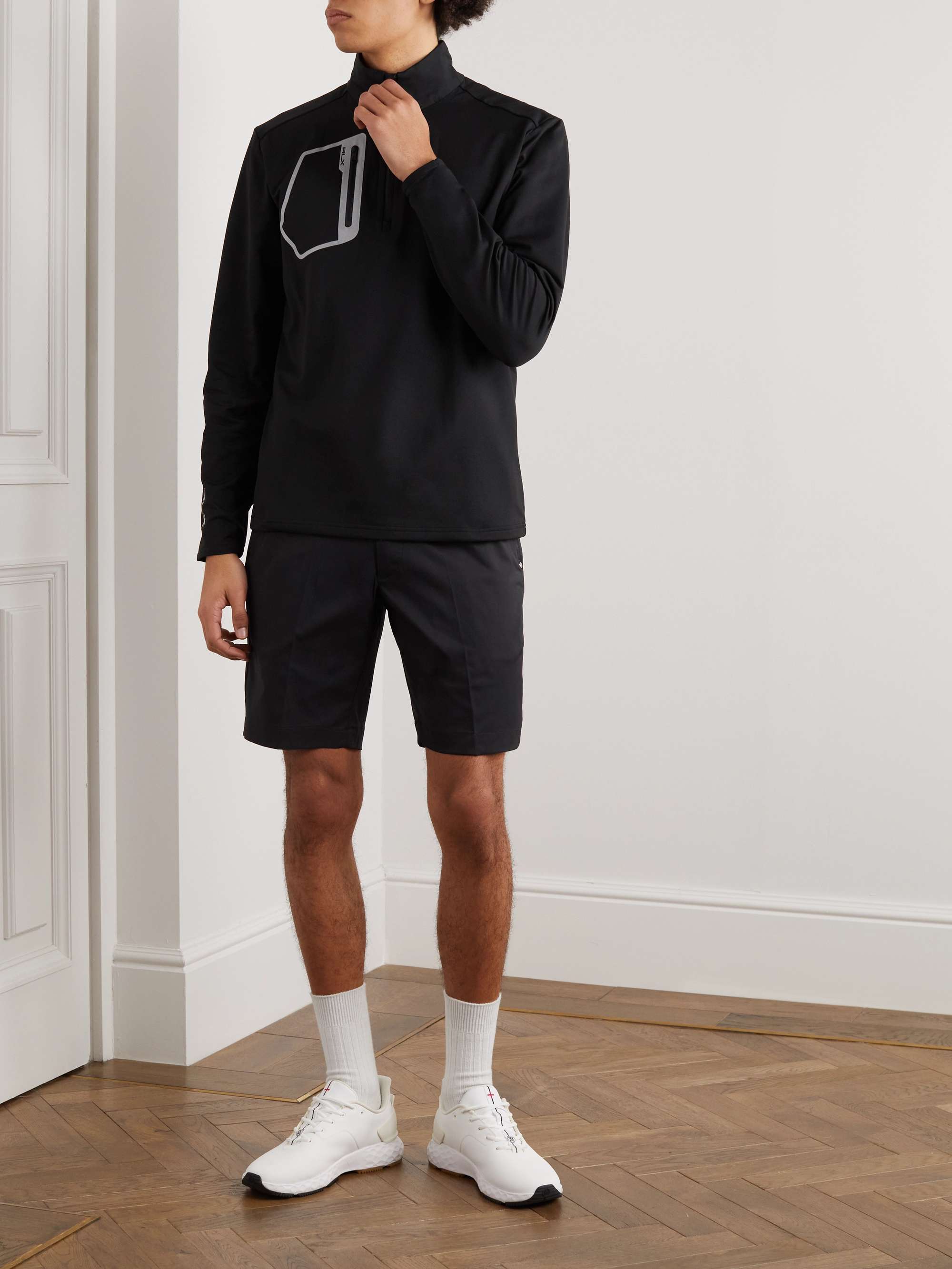 RLX RALPH LAUREN Straight-Leg Recycled-Twill Golf Shorts