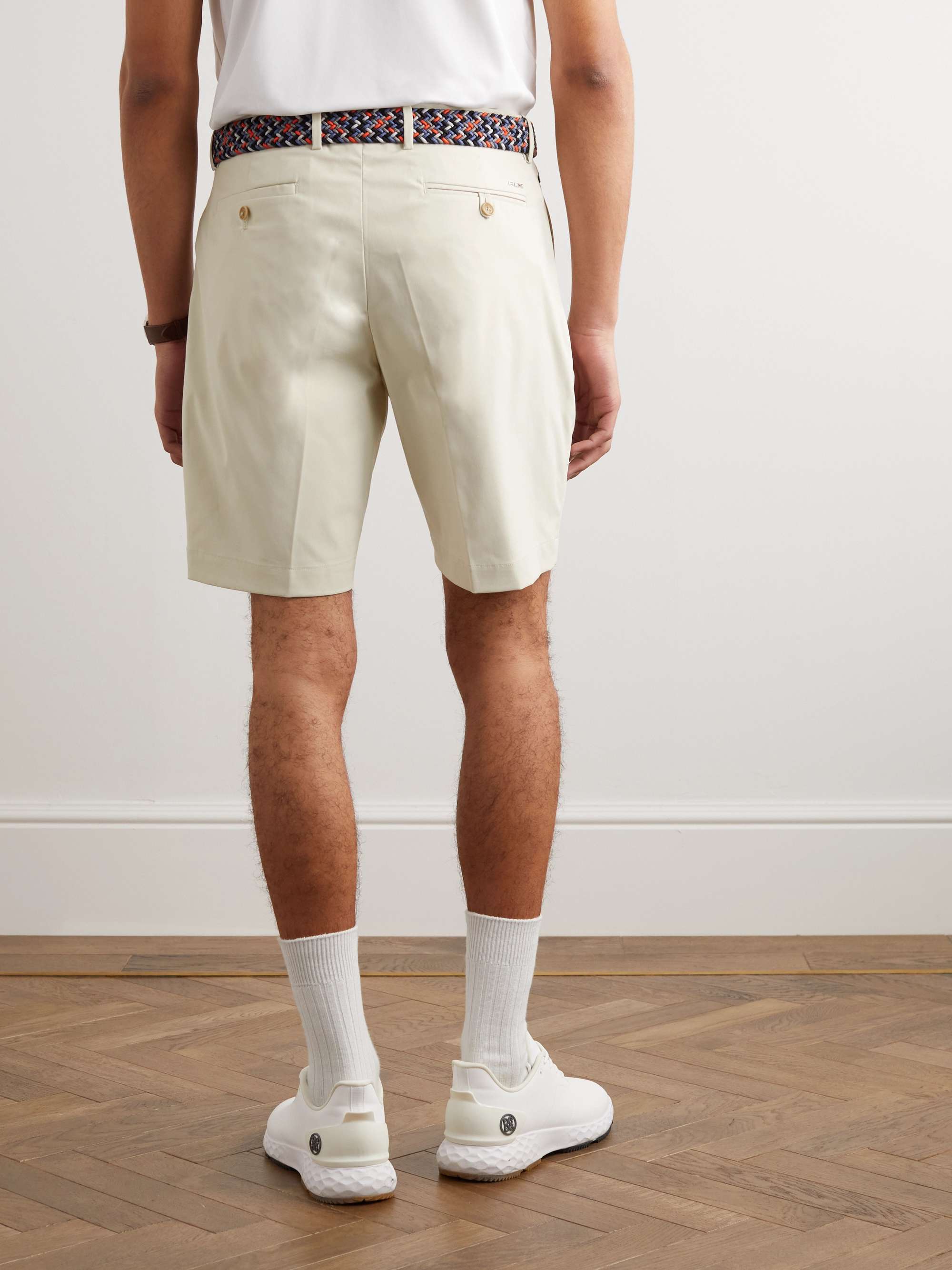 RLX RALPH LAUREN Straight-Leg Recycled-Twill Golf Shorts