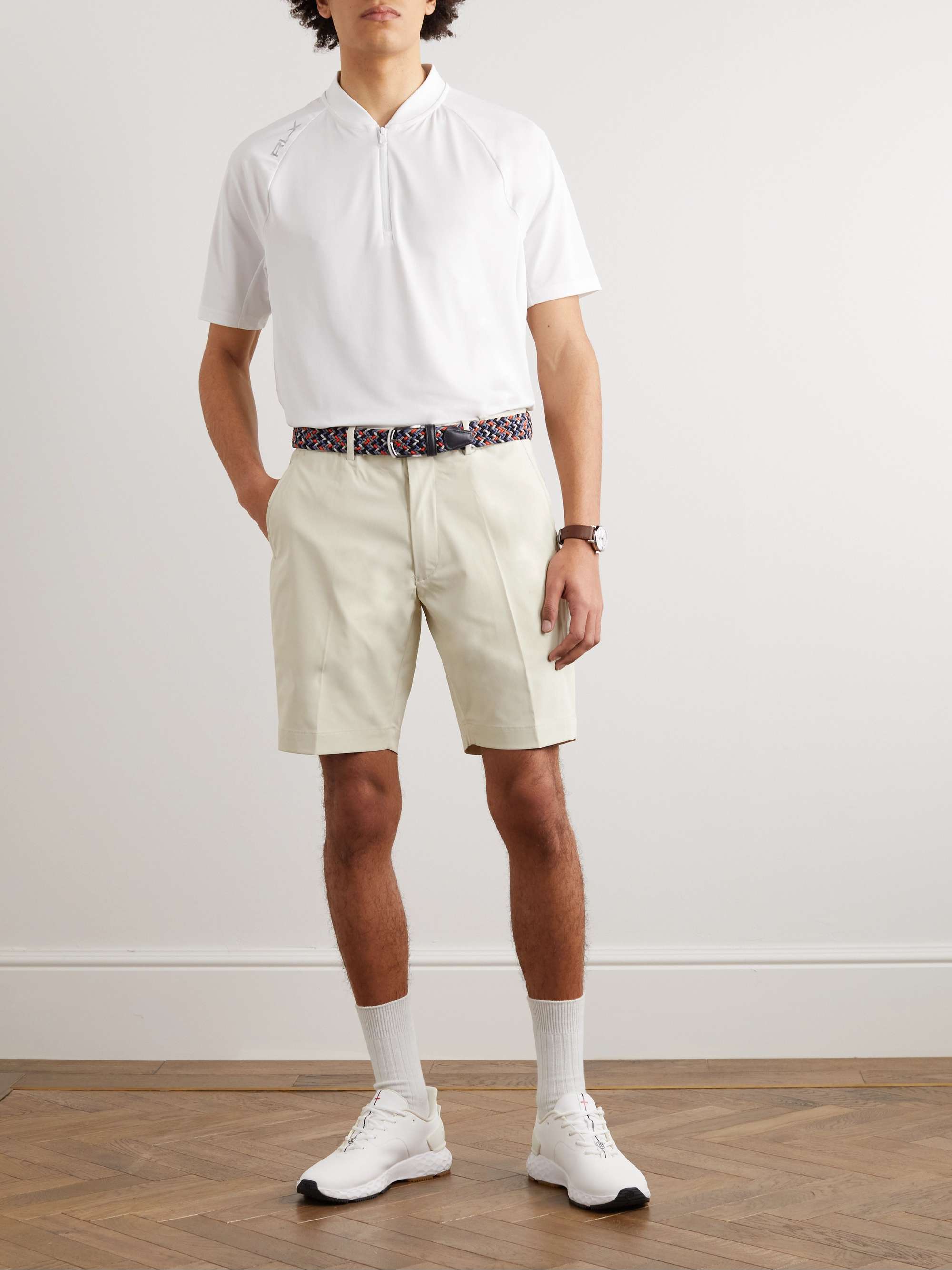 RLX RALPH LAUREN Straight-Leg Recycled-Twill Golf Shorts