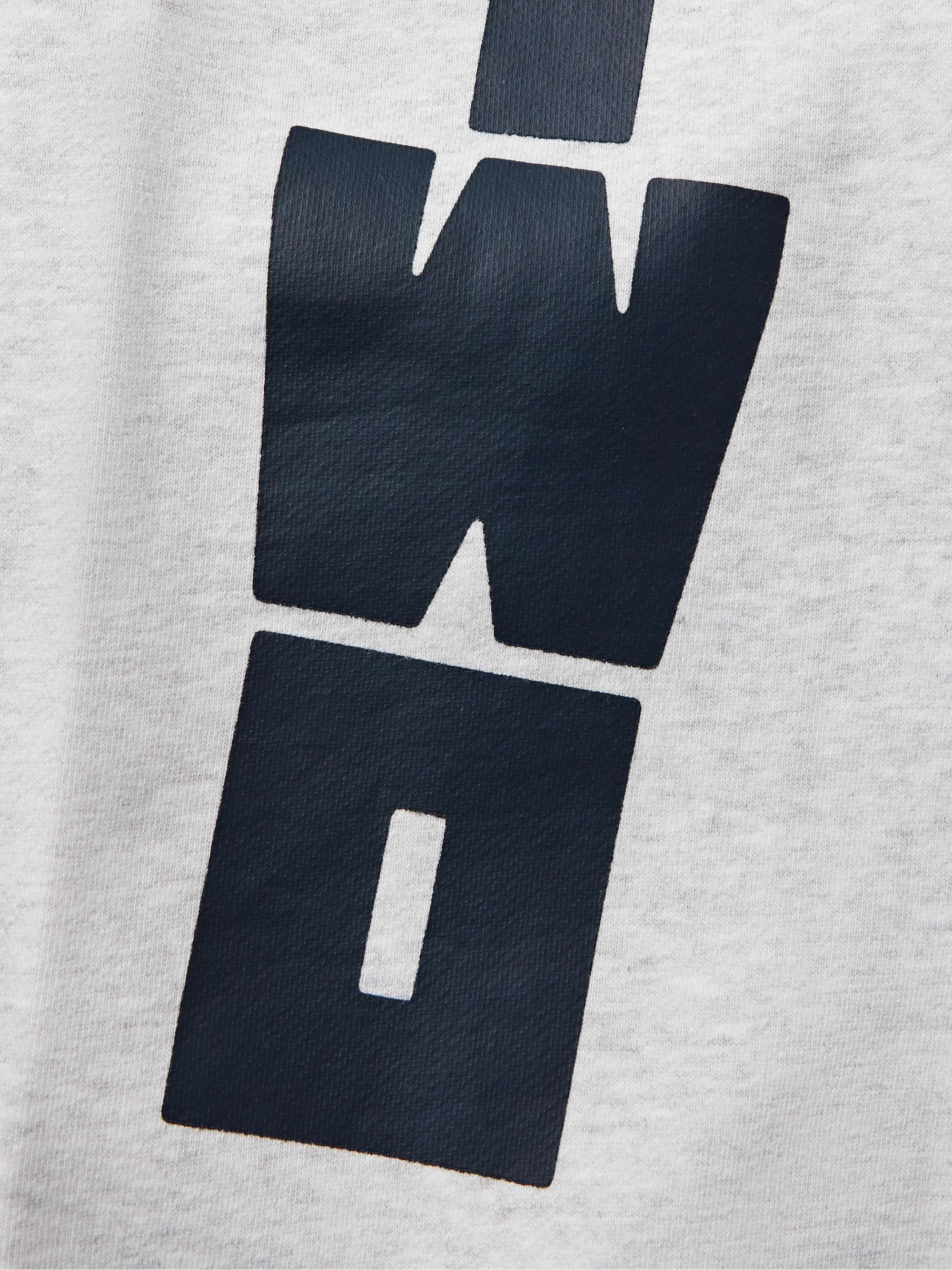Y,IWO Tapered Logo-Print Cotton-Jersey Sweatpants