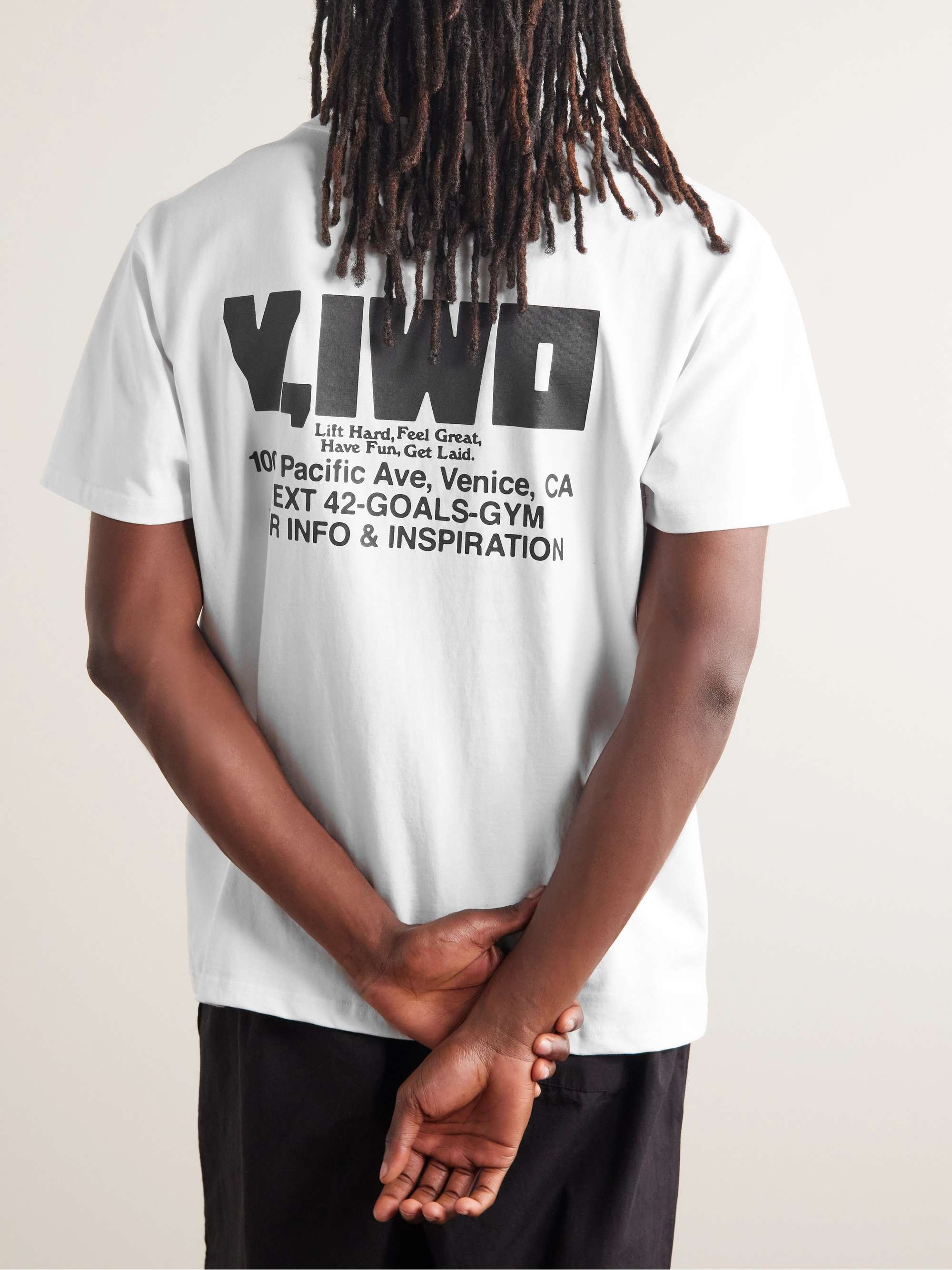 Y,IWO Big Three Printed Cotton-Jersey T-Shirt