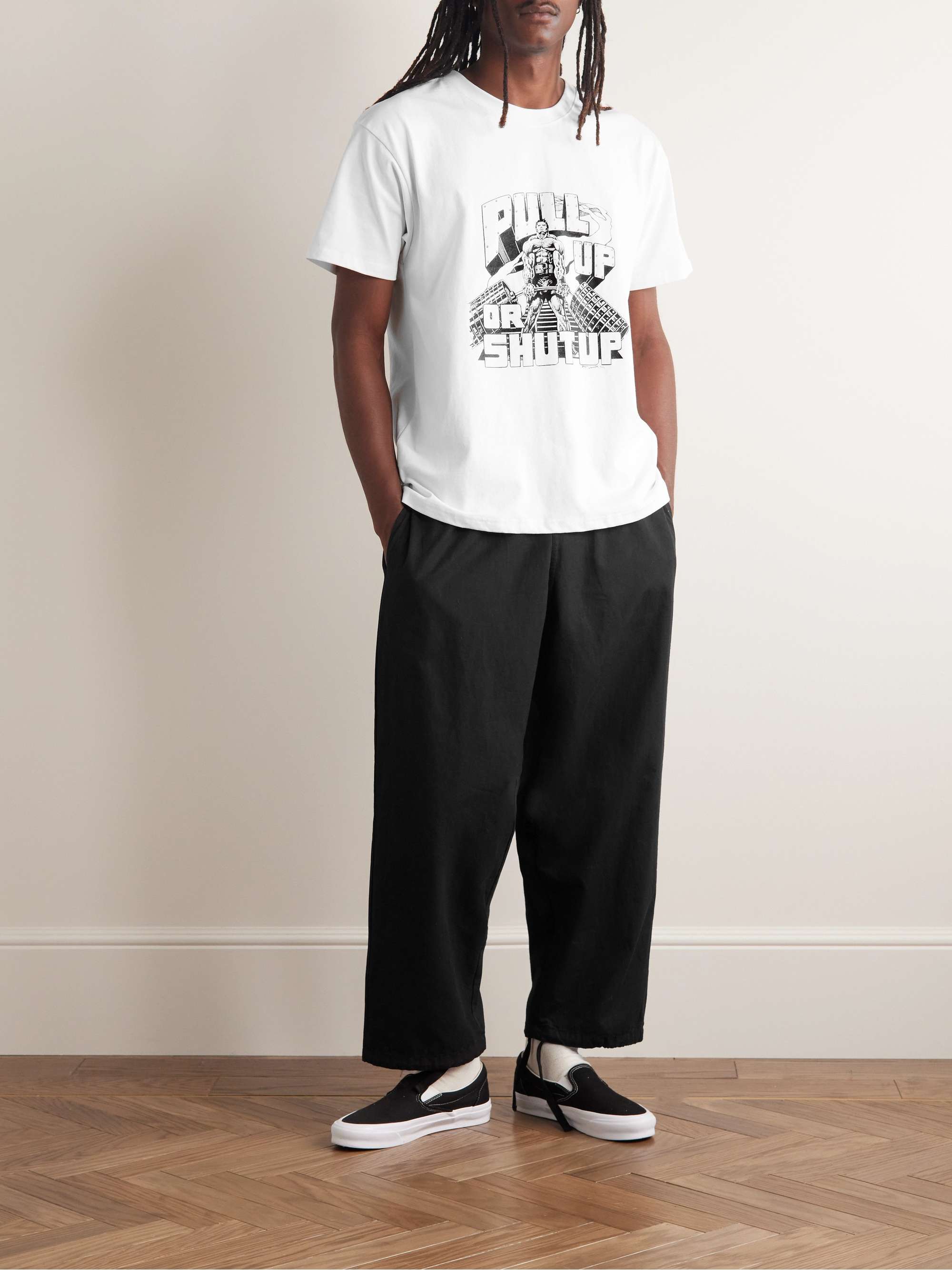 Y,IWO Big Three Printed Cotton-Jersey T-Shirt