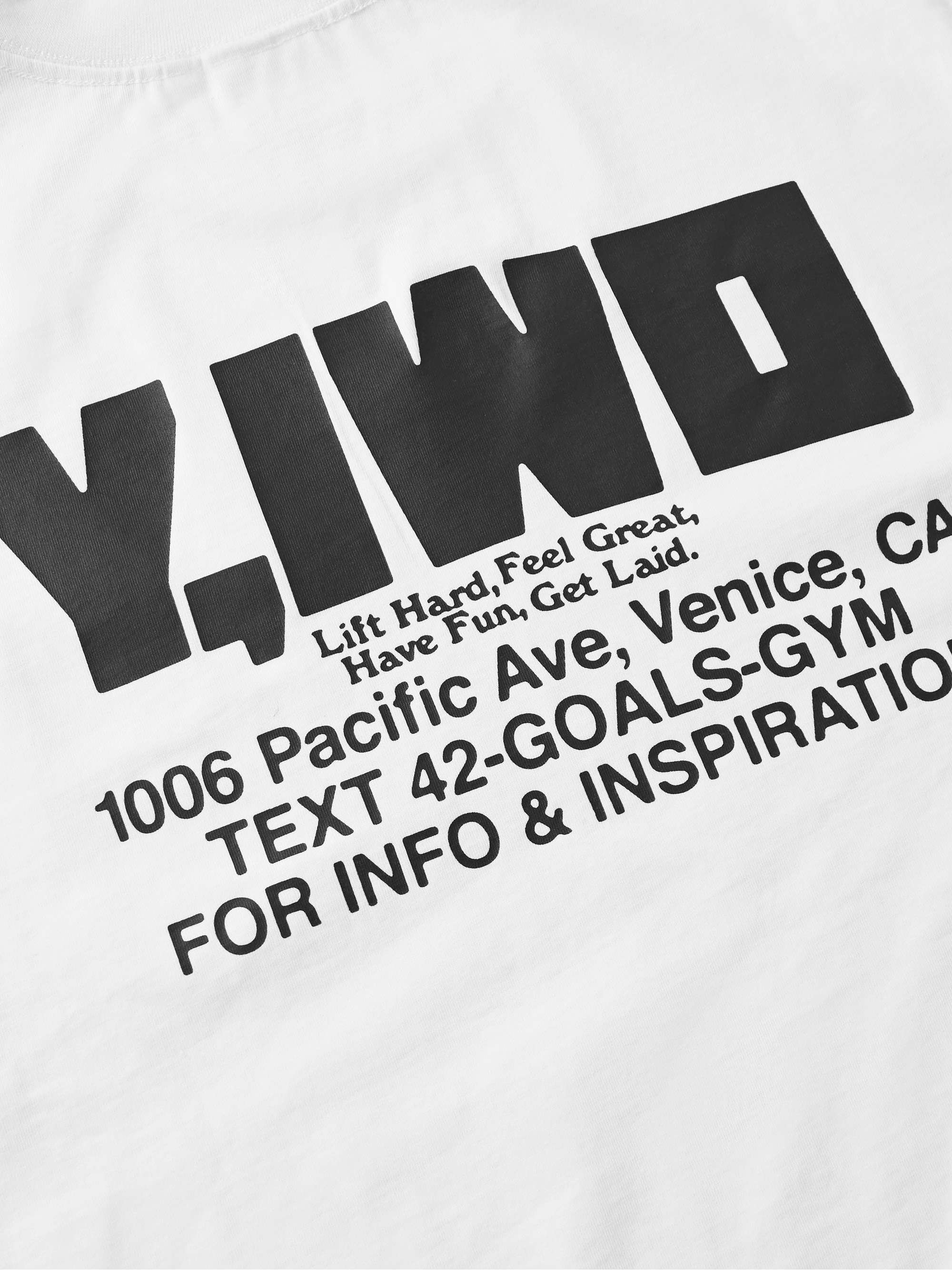 Y,IWO Logo-Print Cotton-Jersey T-Shirt
