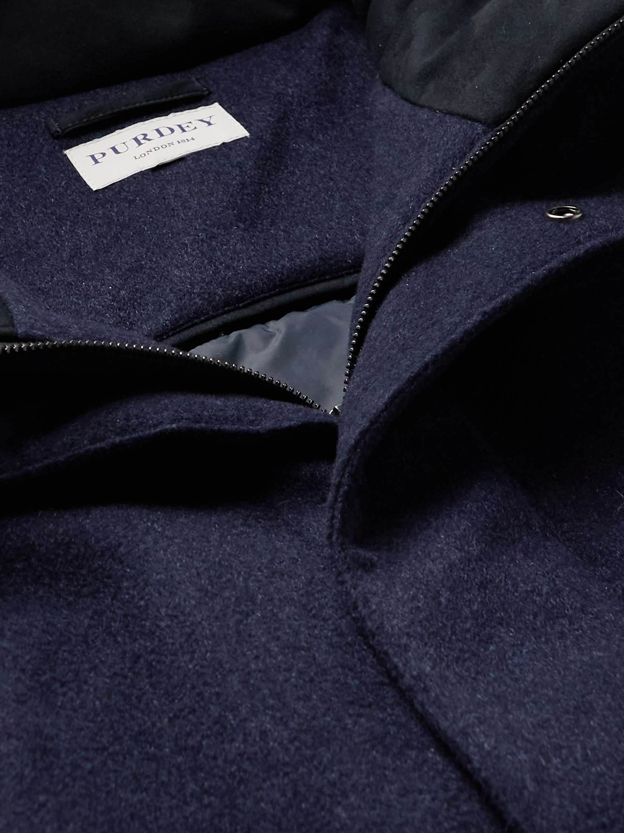 PURDEY Cashmere Hooded Parka