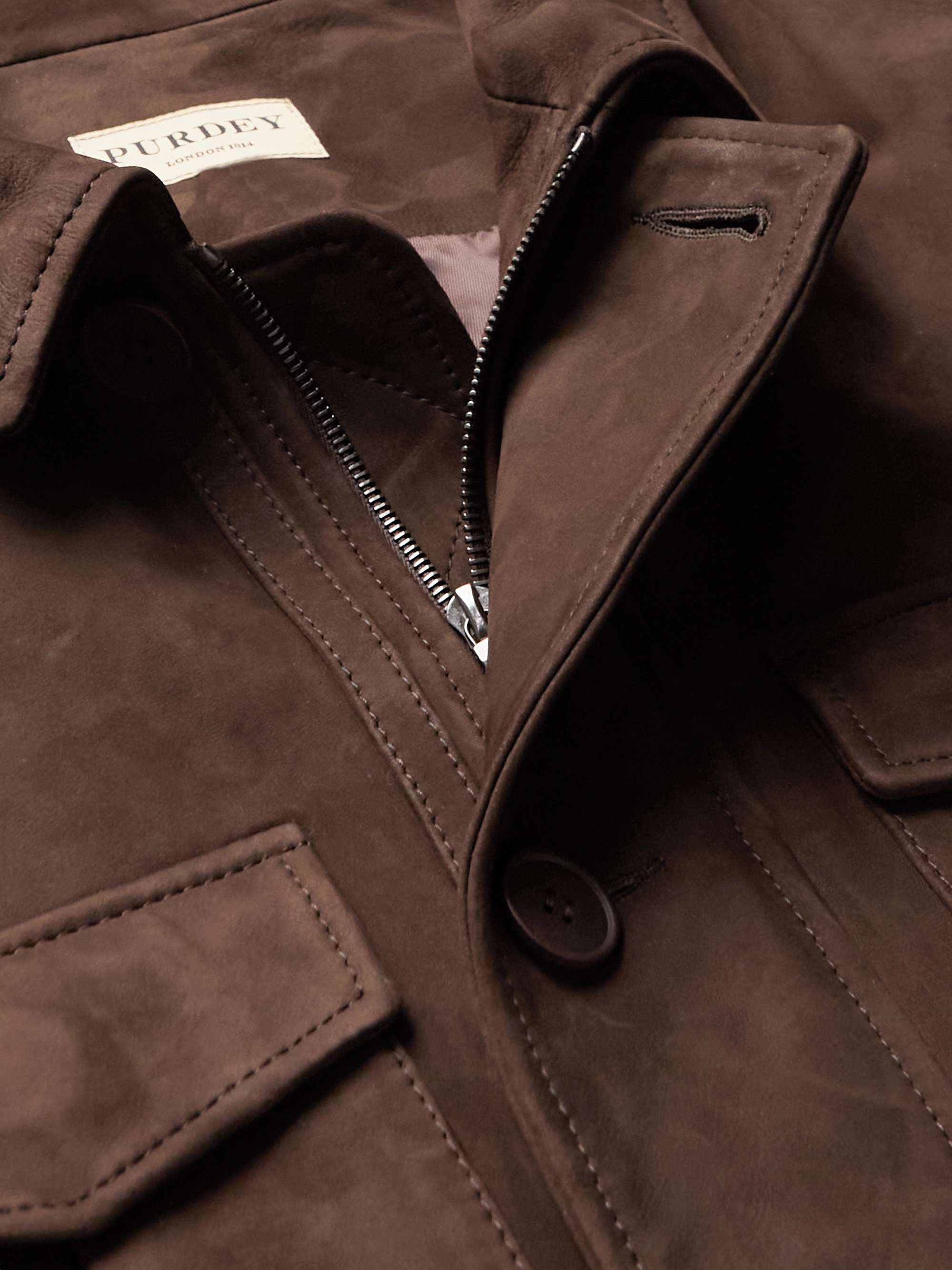 PURDEY Kensington Nubuck Jacket