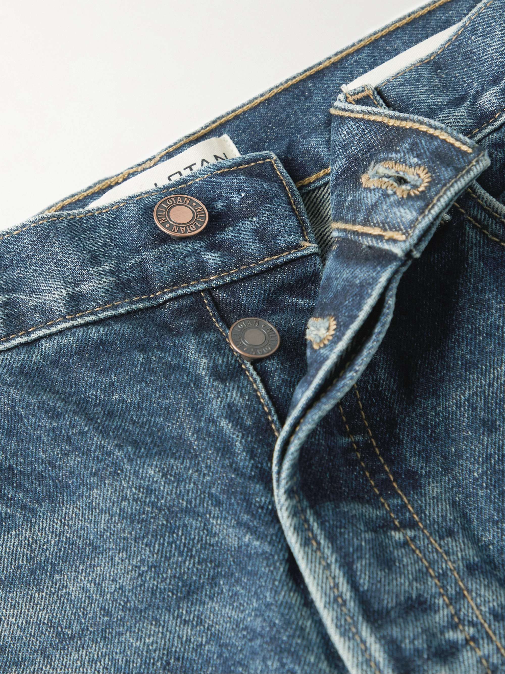 NILI LOTAN Billie Straight-Leg Jeans