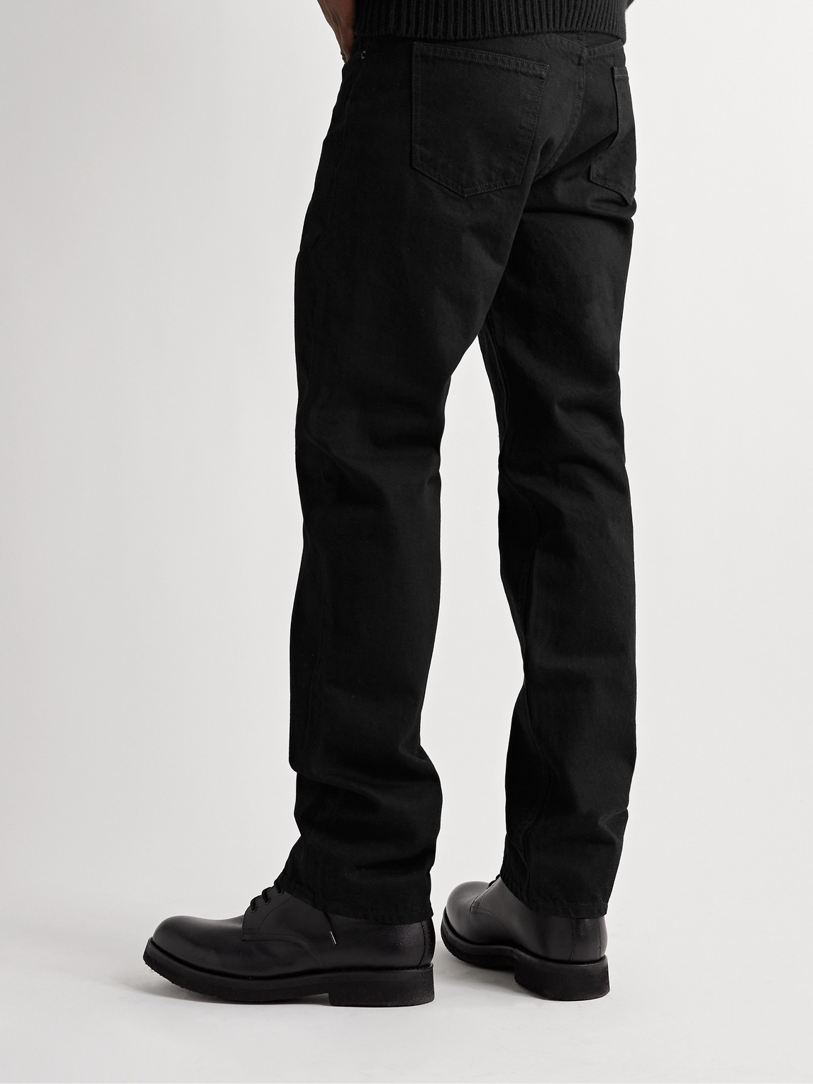 Nili Lotan Black Billie Jeans In Black