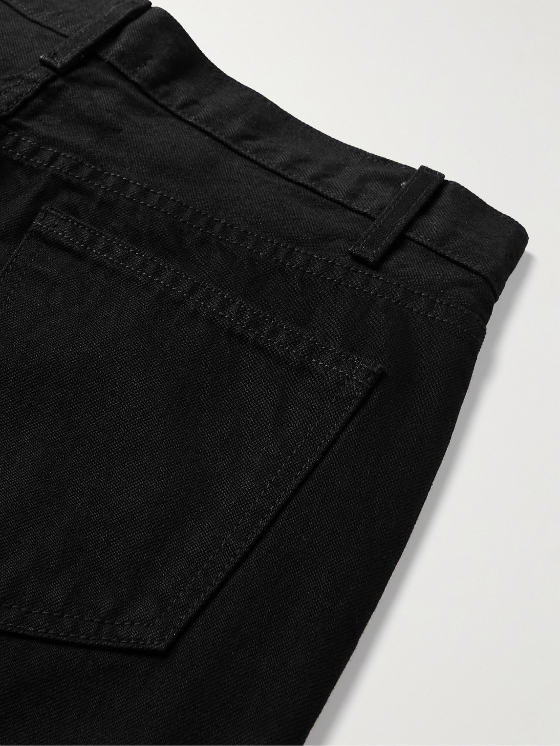 Shop Nili Lotan Billie Straight-leg Jeans In Black