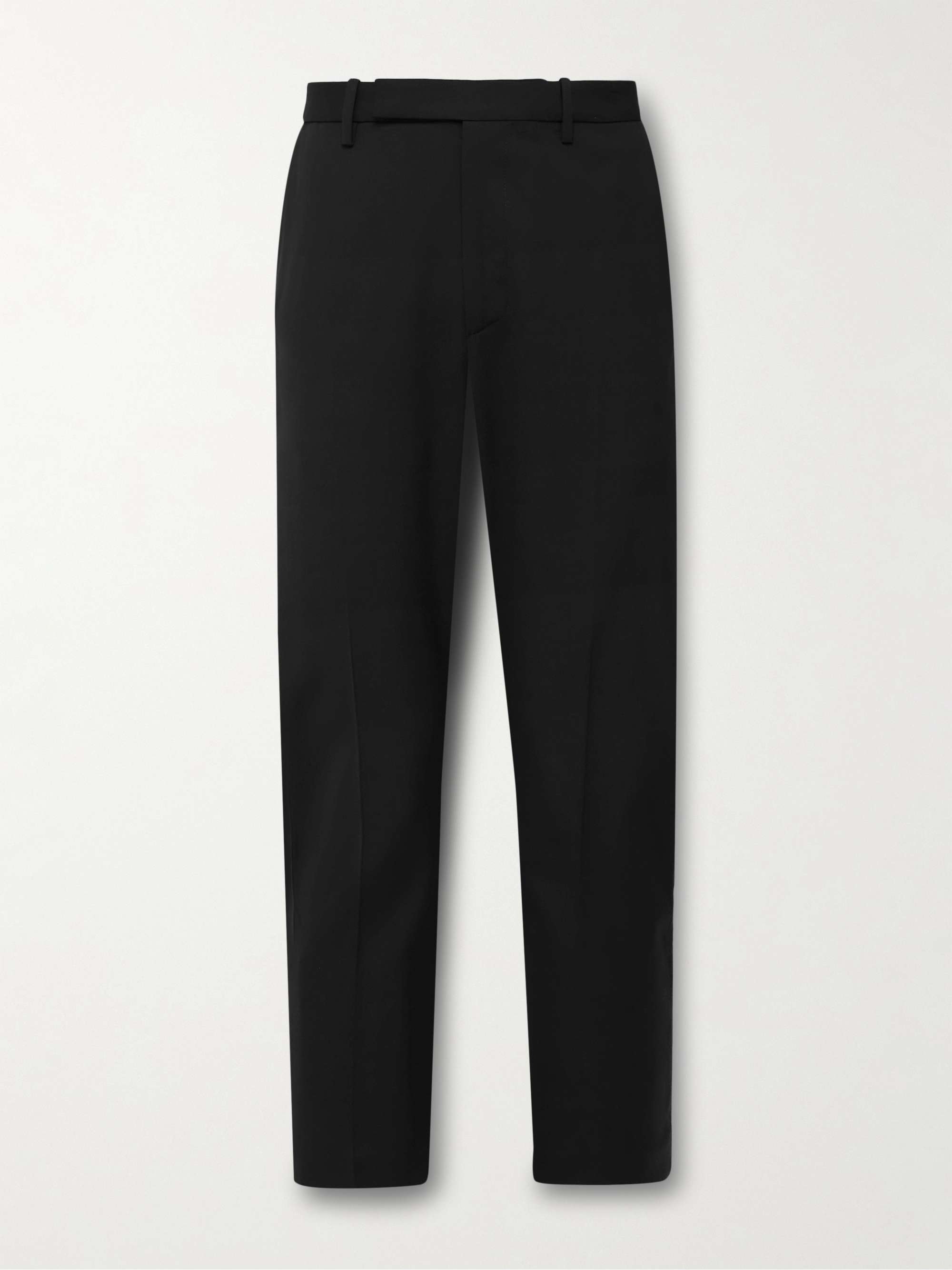 Cropped wool trousers best sale mens