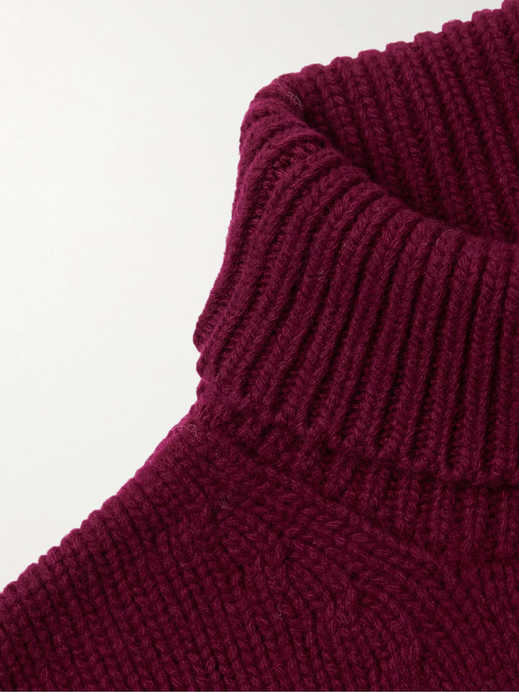 RICHARD JAMES Wool Rollneck Sweater