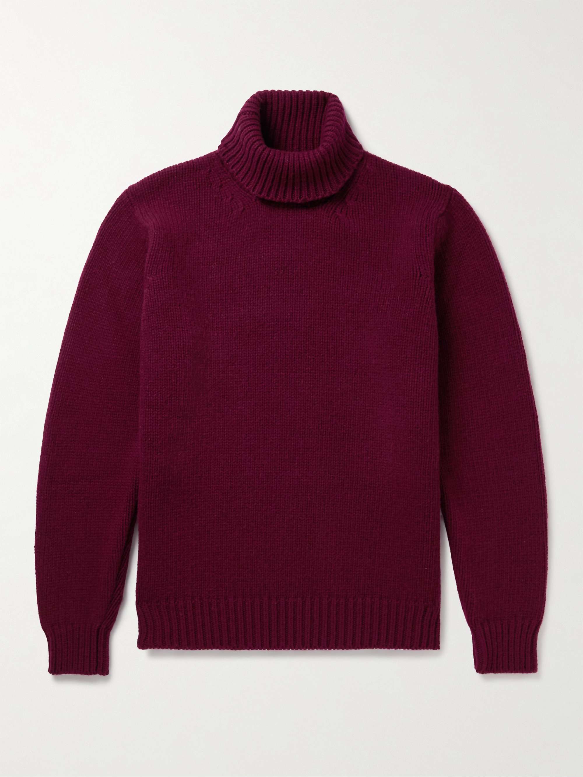 RICHARD JAMES Wool Rollneck Sweater